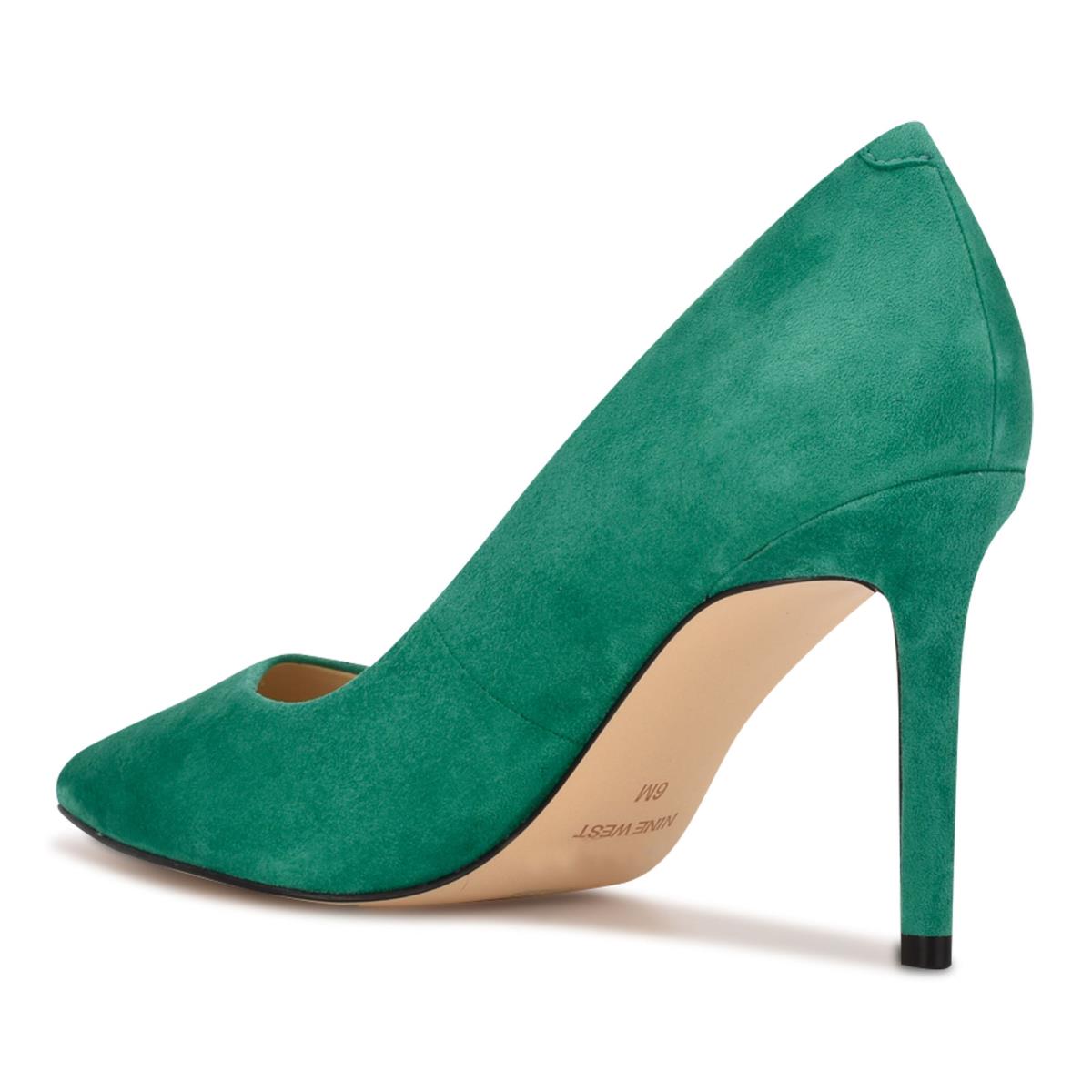 Nine West Ezra Pointy Tå Pumps Dam Gröna | 3745OVBLG