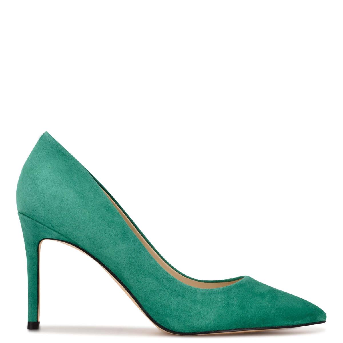 Nine West Ezra Pointy Tå Pumps Dam Gröna | 3745OVBLG