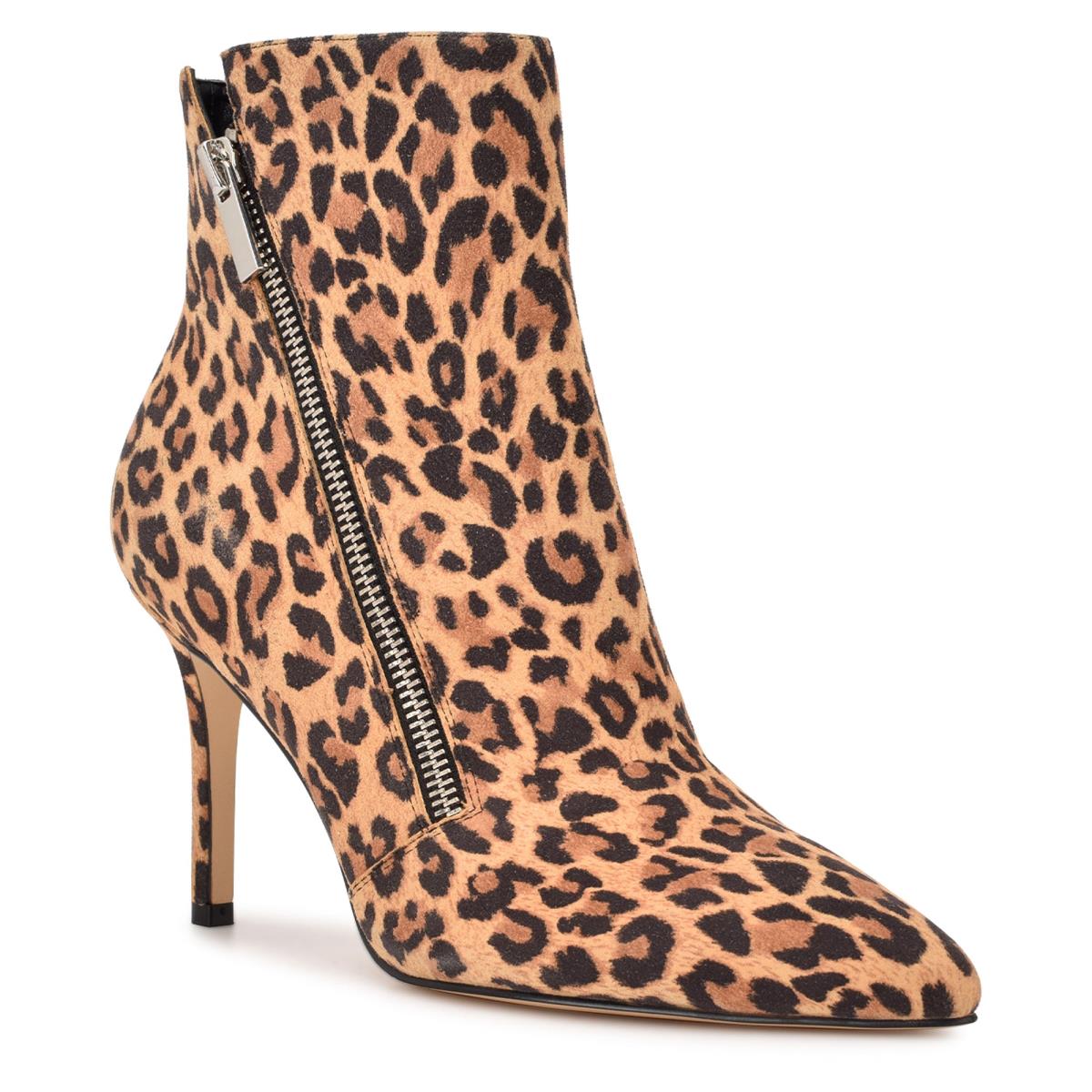 Nine West Fast Klänning Kängor Dam Leopard | 3068LQTEZ