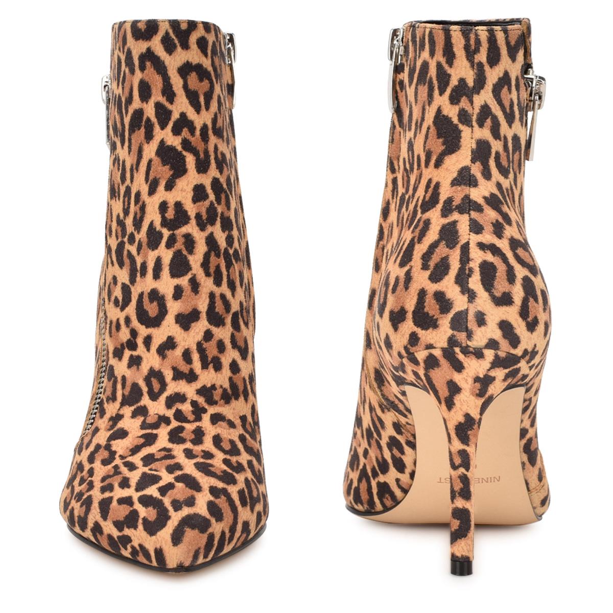 Nine West Fast Klänning Kängor Dam Leopard | 3068LQTEZ