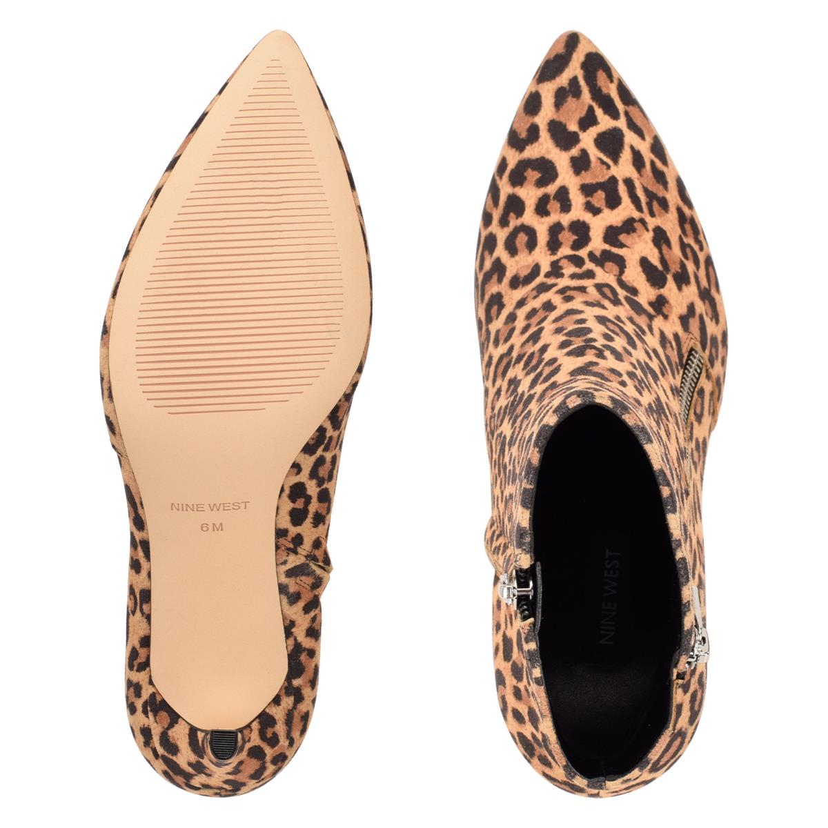 Nine West Fast Klänning Kängor Dam Leopard | 3068LQTEZ