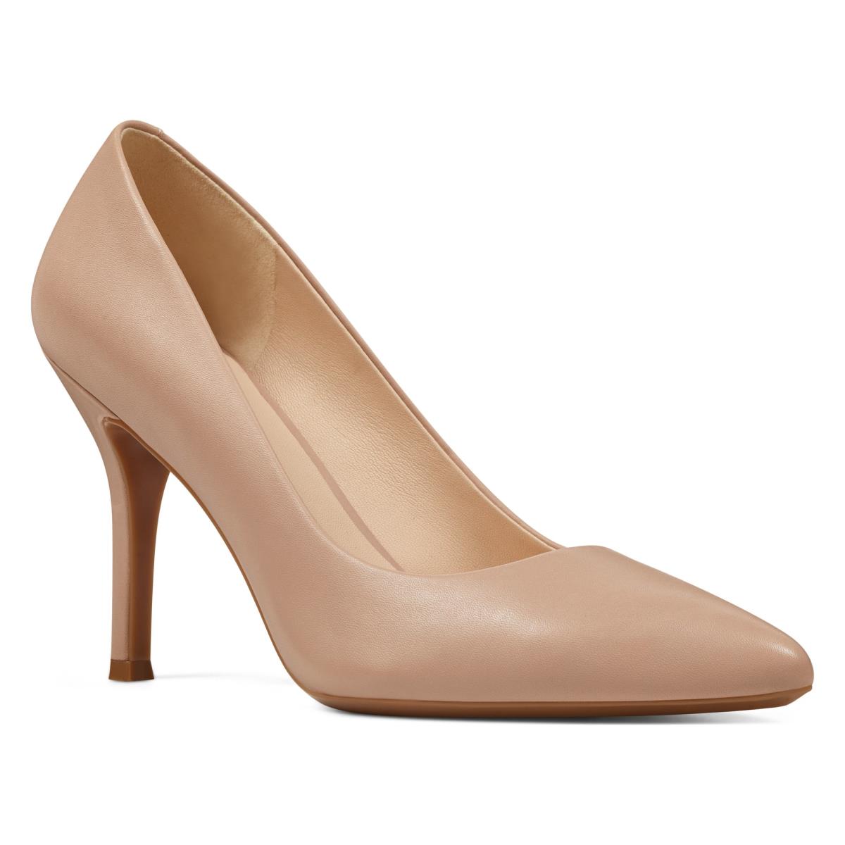 Nine West Fifth 9x9 Pointy Tå Pumps Dam Beige | 7046GCDAP