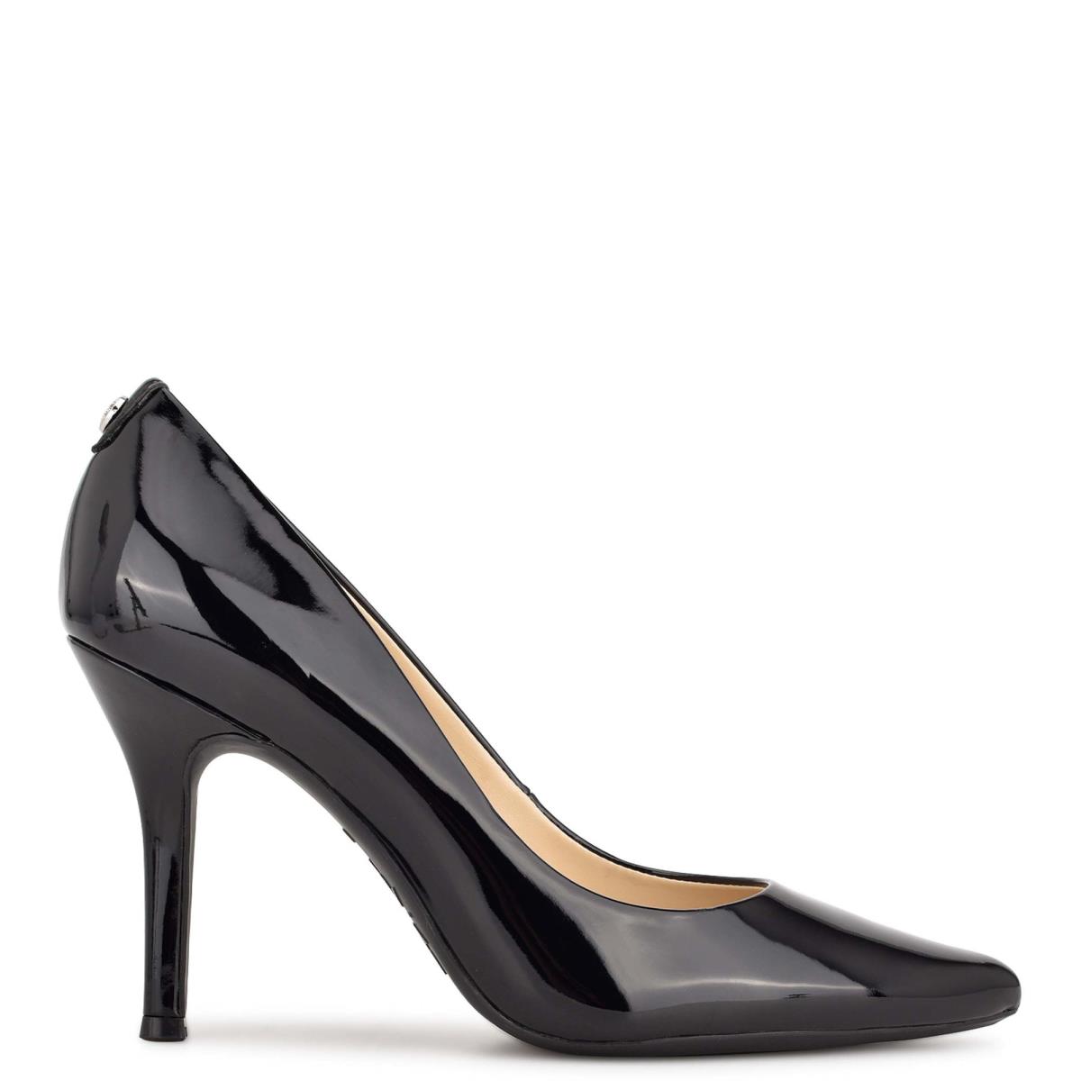 Nine West Fifth 9x9 Pointy Tå Pumps Dam Svarta | 8235EICDL