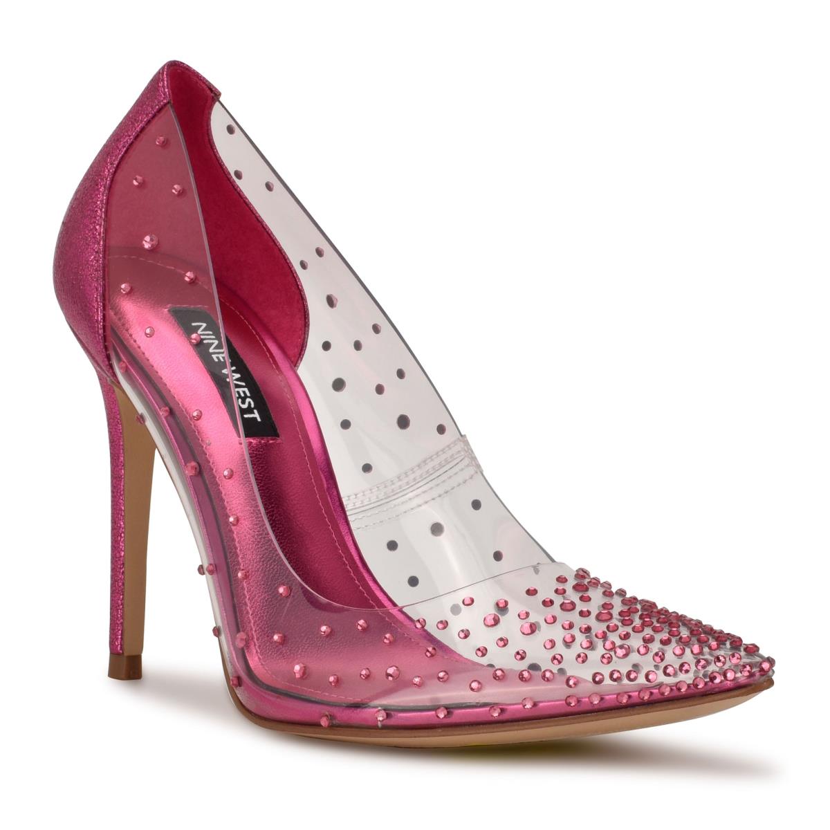 Nine West Franca Klänning Pumps Dam Rosa | 6128DEJNS