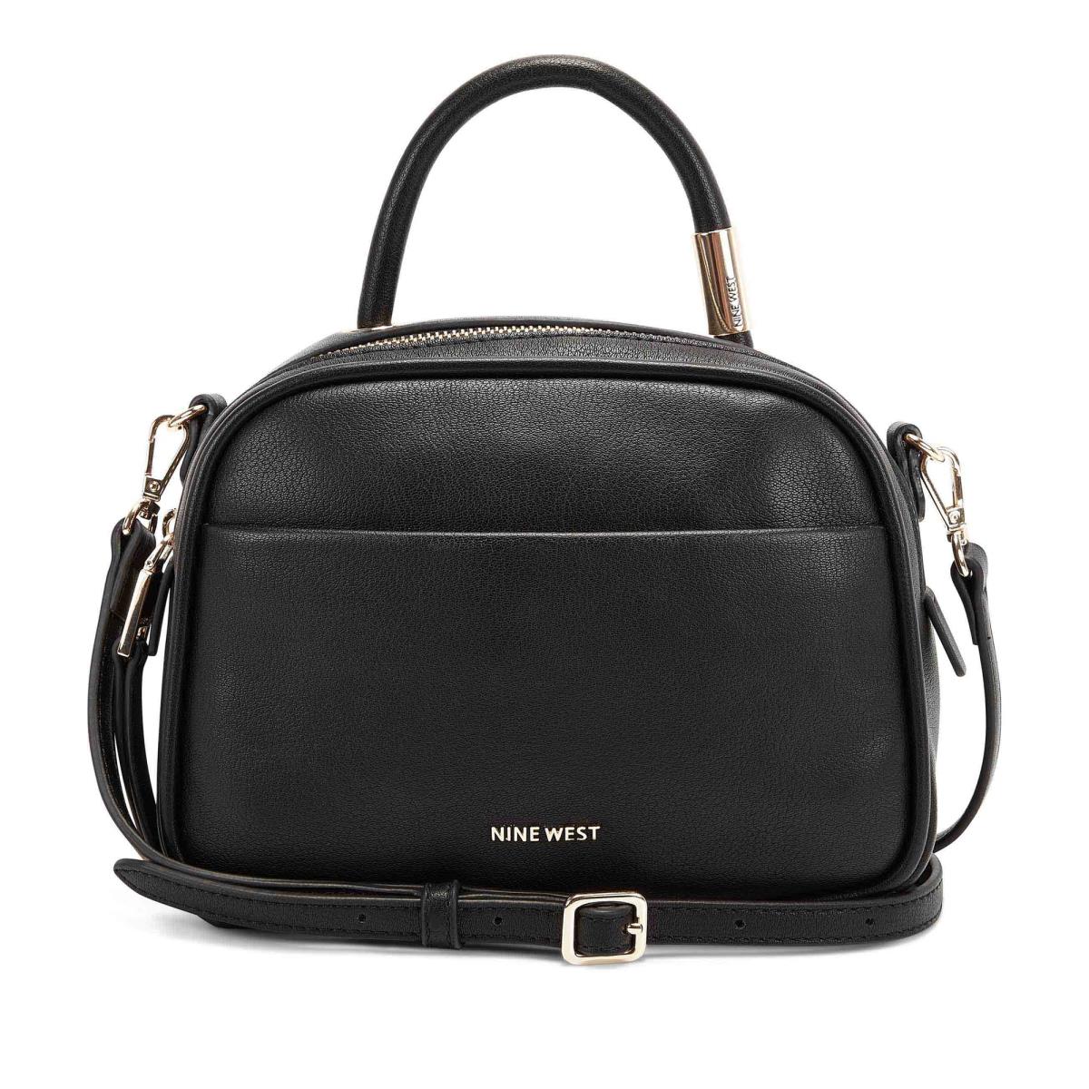 Nine West Gail Top Handle Crossbody Väska Dam Svarta | 9381QMRIG