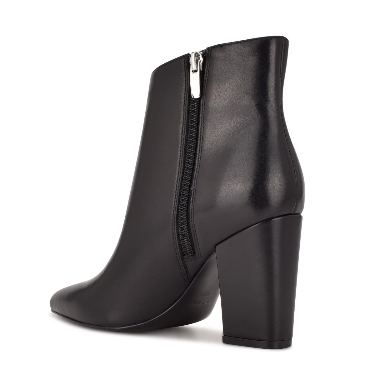 Nine West Glorya Klackar Kängor Dam Svarta | 8910GHJDI