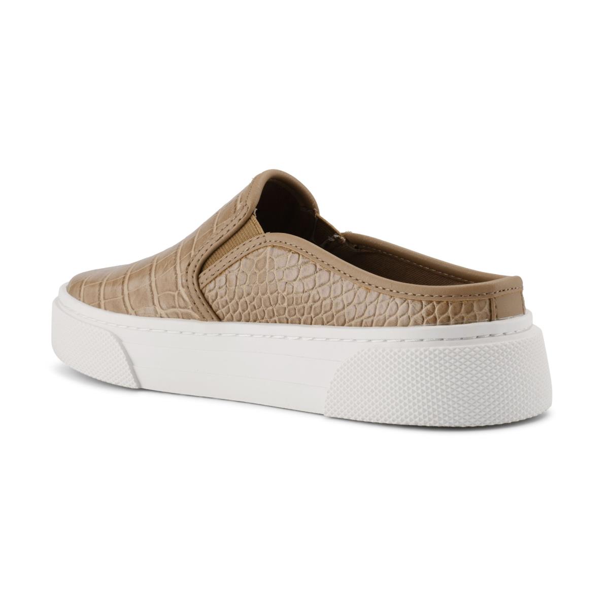 Nine West Hayzel Slip On Sneaker Dam Ormskinn Bruna | 5781RJZXN