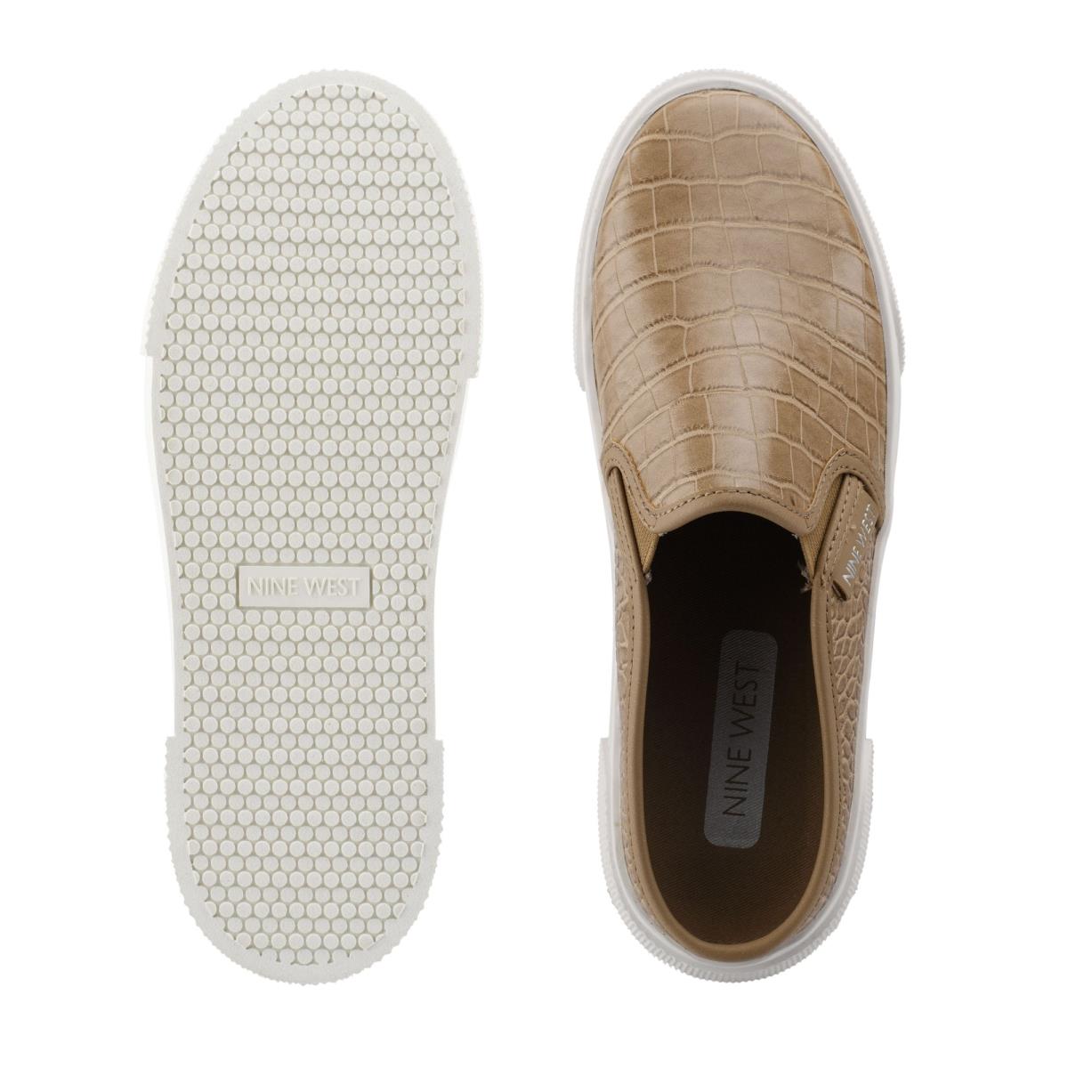 Nine West Hayzel Slip On Sneaker Dam Ormskinn Bruna | 5781RJZXN