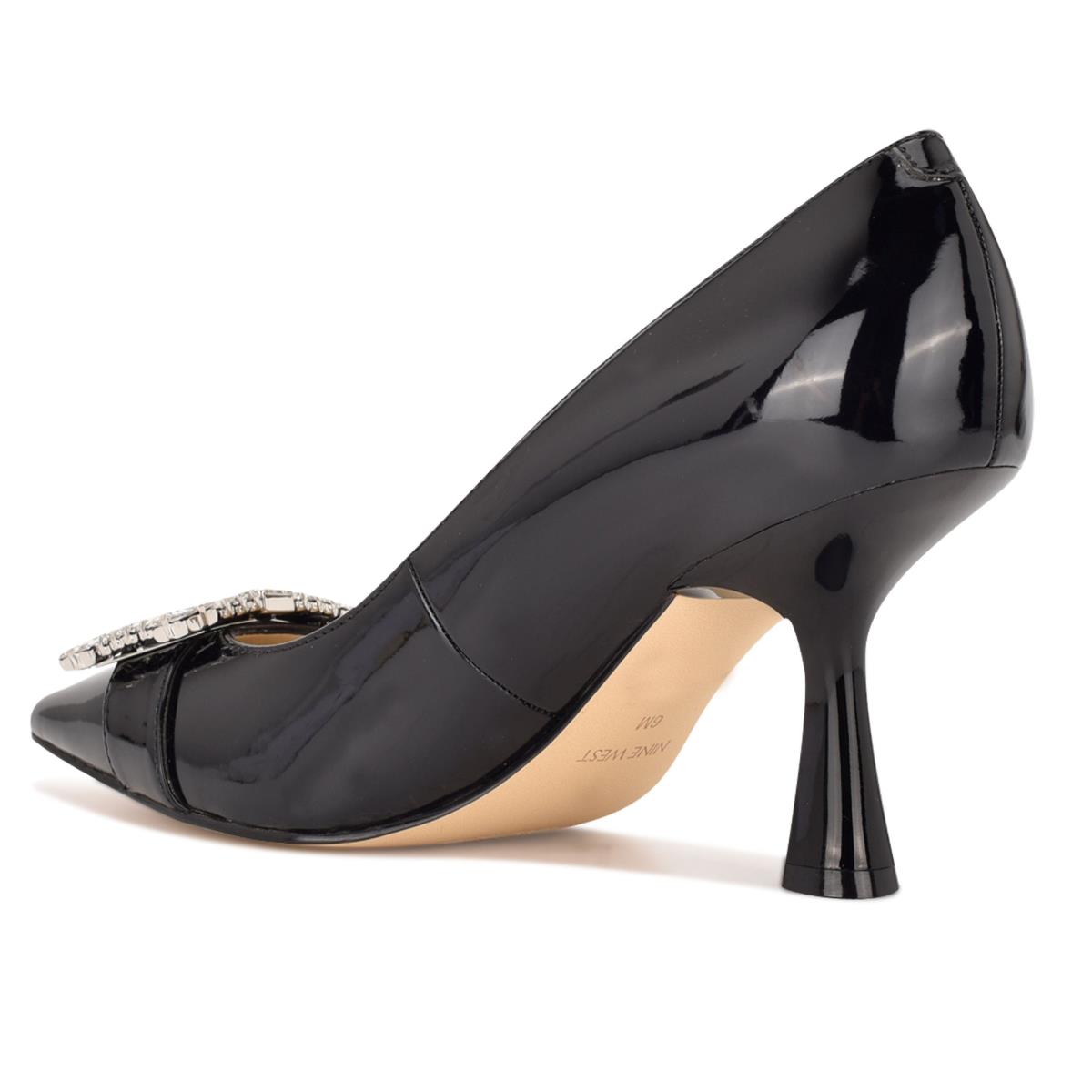 Nine West Helyn Pointy Tå Pumps Dam Svarta | 5069MCINP