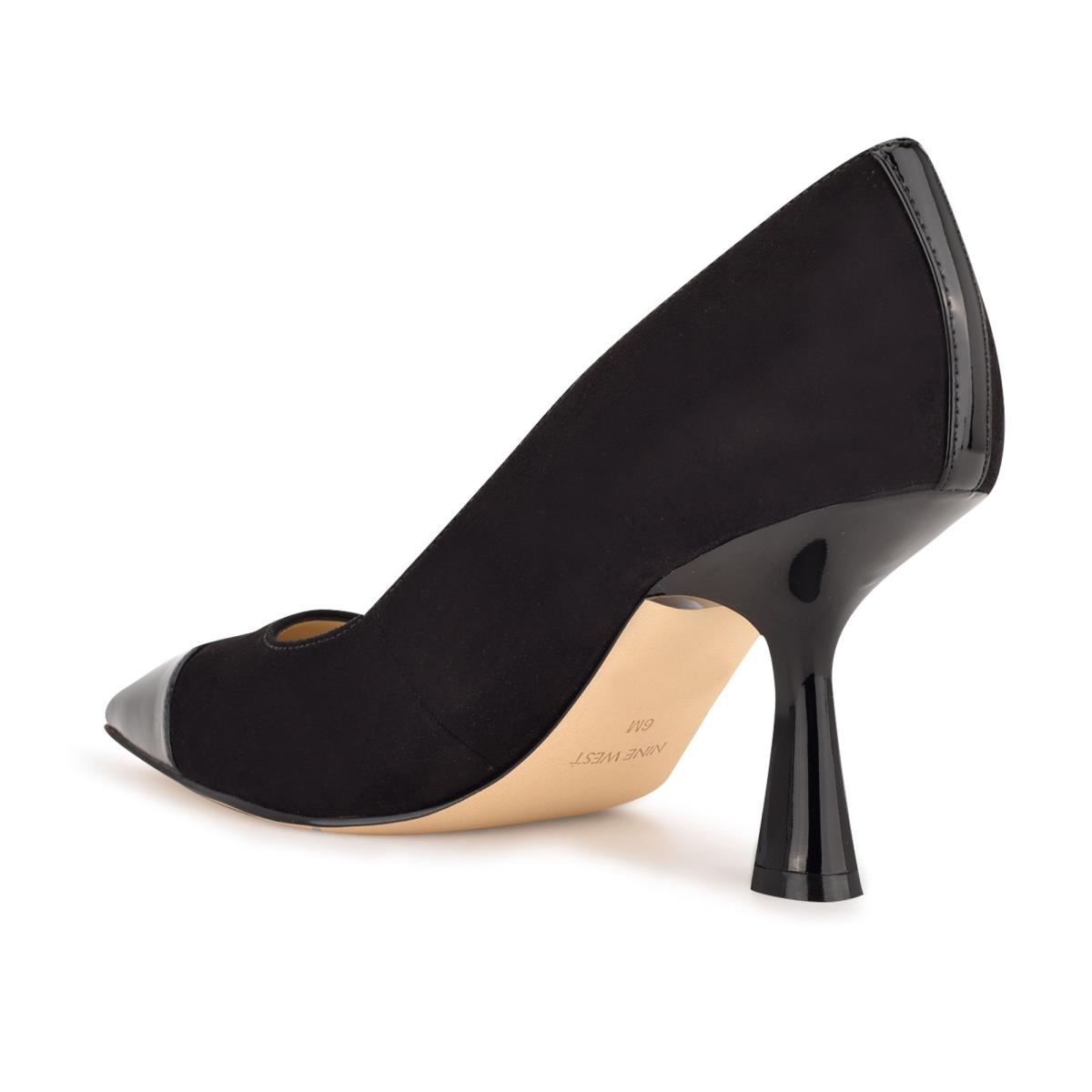 Nine West Hippa Pointy Tå Pumps Dam Svarta | 0693WCPTU