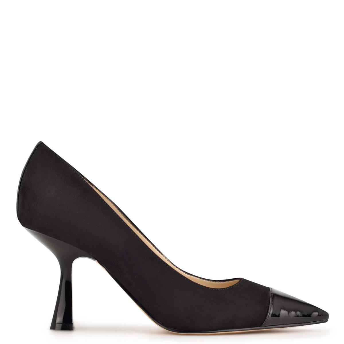 Nine West Hippa Pointy Tå Pumps Dam Svarta | 0693WCPTU