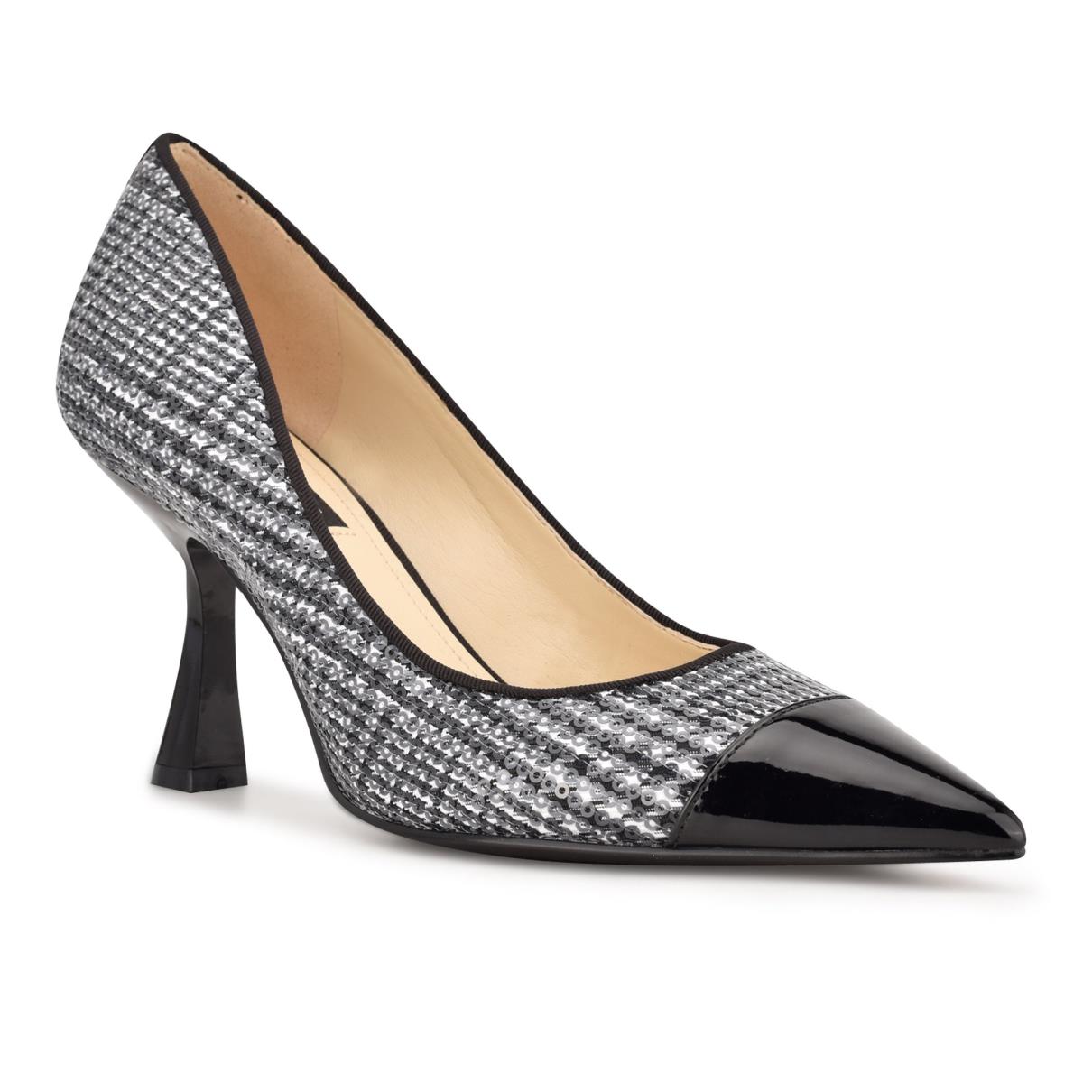 Nine West Hippa Pointy Tå Pumps Dam Svarta | 4153AZTYU