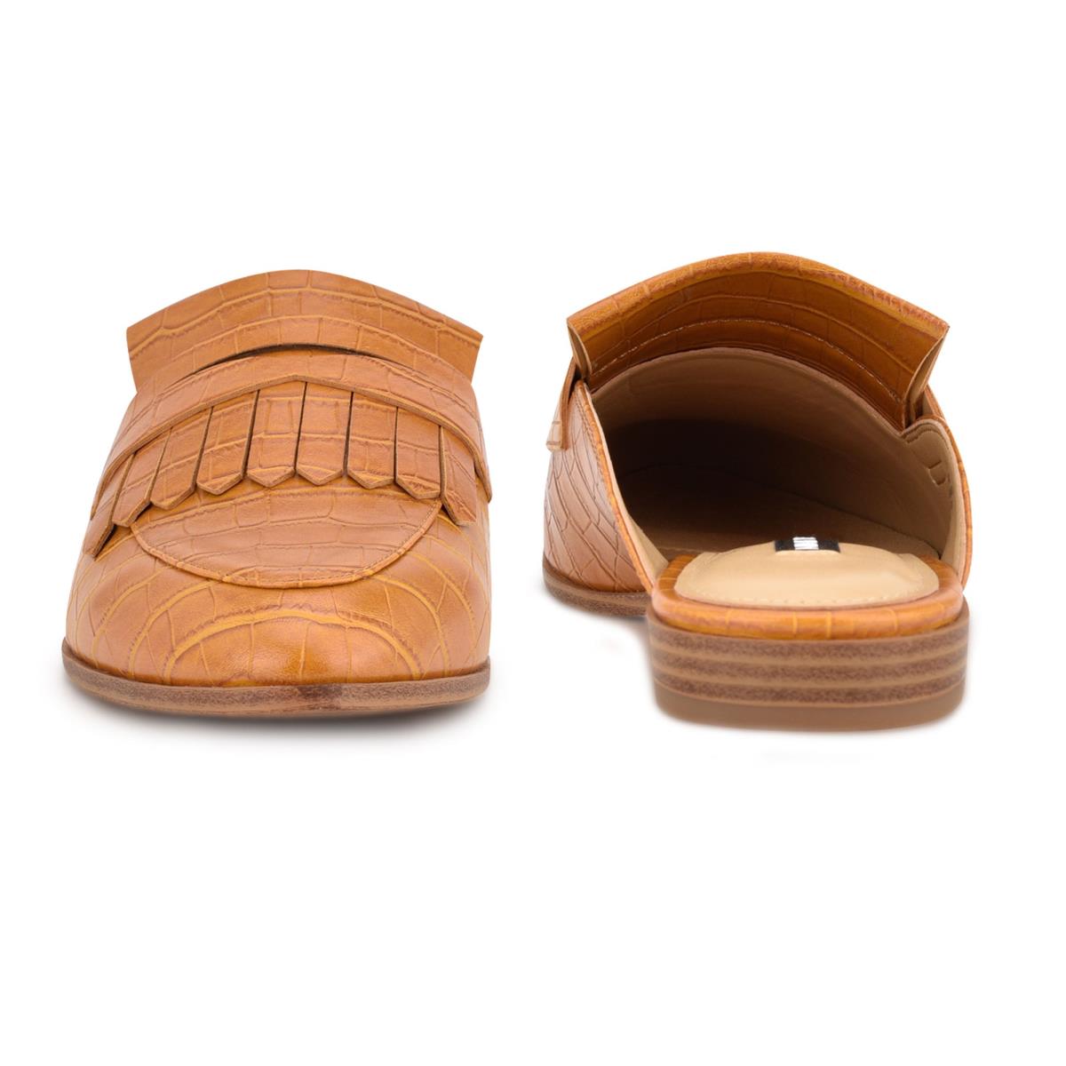 Nine West Kilts Mules Skor Dam Gula | 2768JPQZB