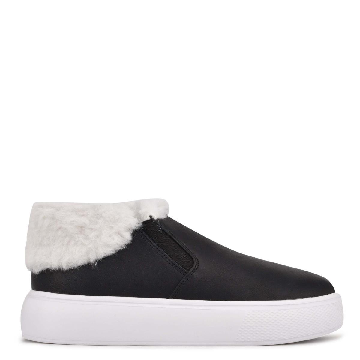 Nine West Klines Slip On Sneakers Dam Svarta | 1930IBVYM