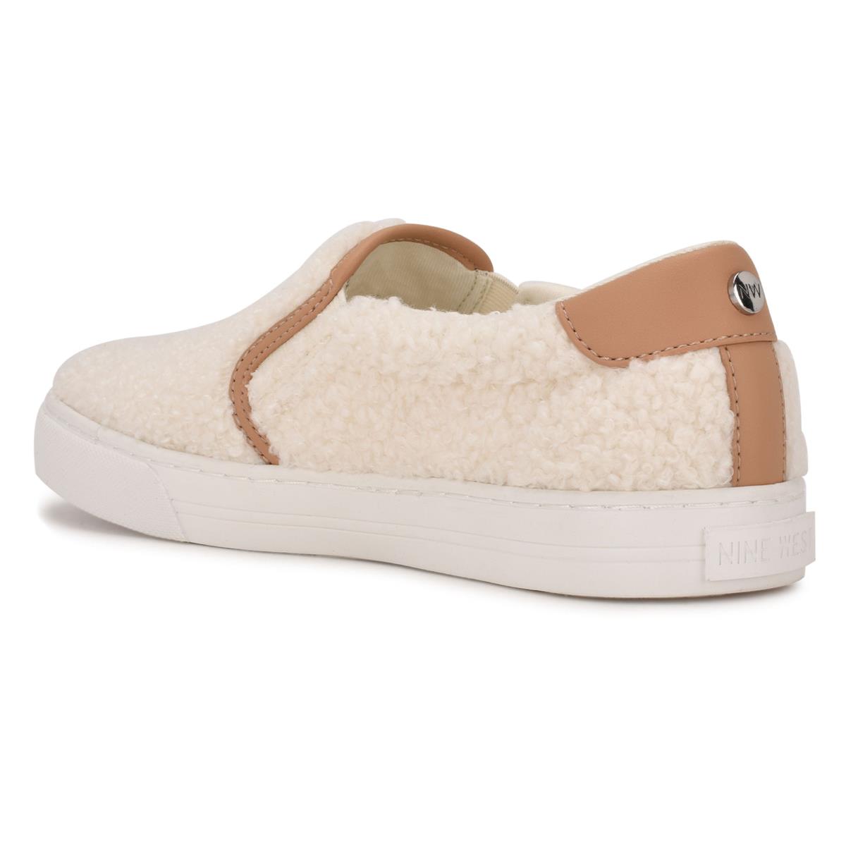 Nine West Lala Slip On Sneakers Dam Grädde | 1738TDOSN