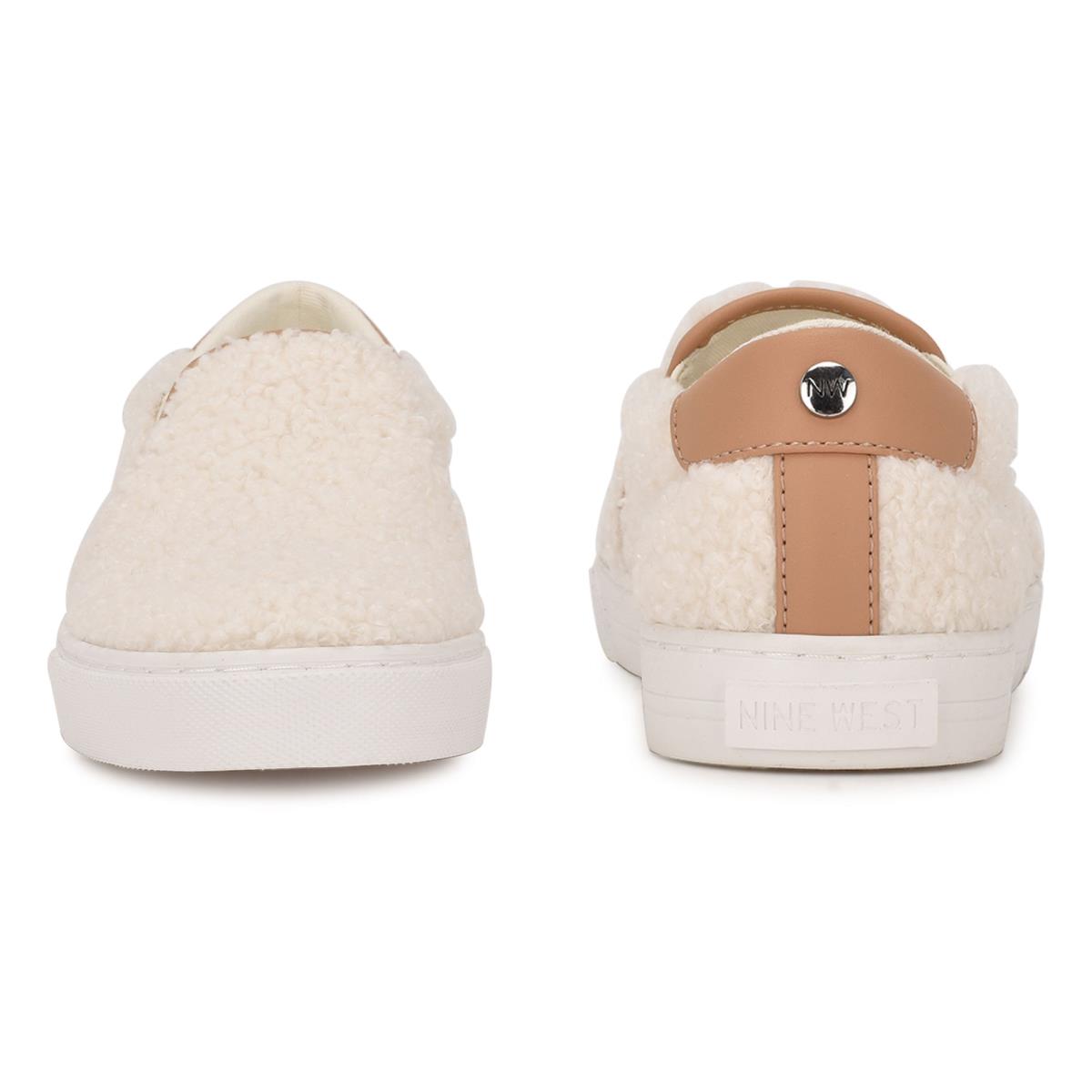 Nine West Lala Slip On Sneakers Dam Grädde | 1738TDOSN