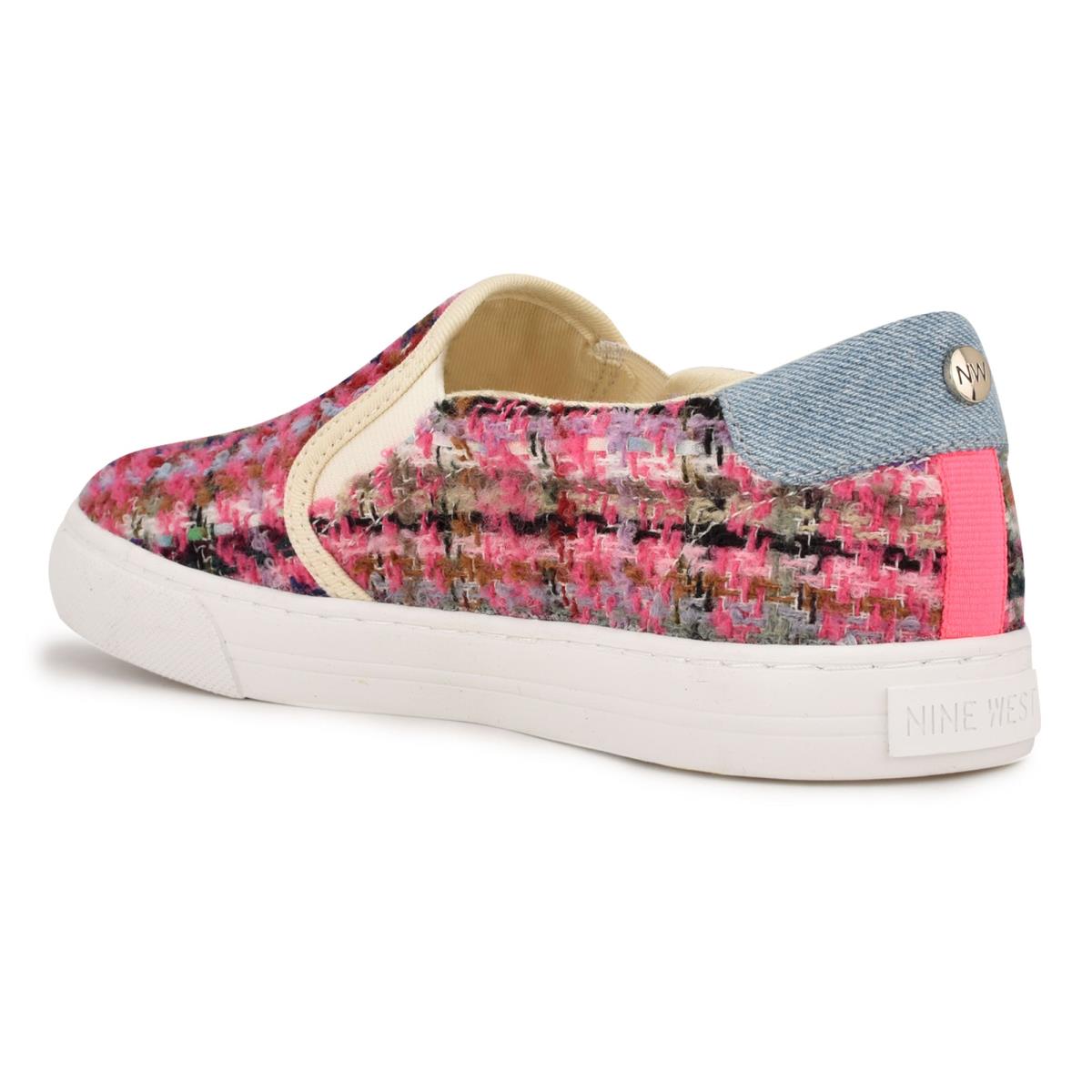 Nine West Lala Slip On Sneakers Dam Rosa Olika Färger | 4012AVNWB