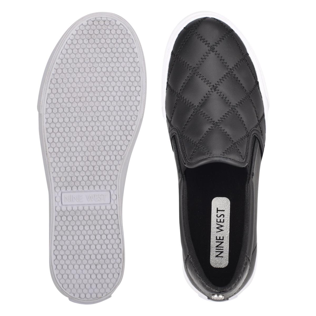 Nine West Lala Slip On Sneakers Dam Svarta Svarta | 1834GIPCZ