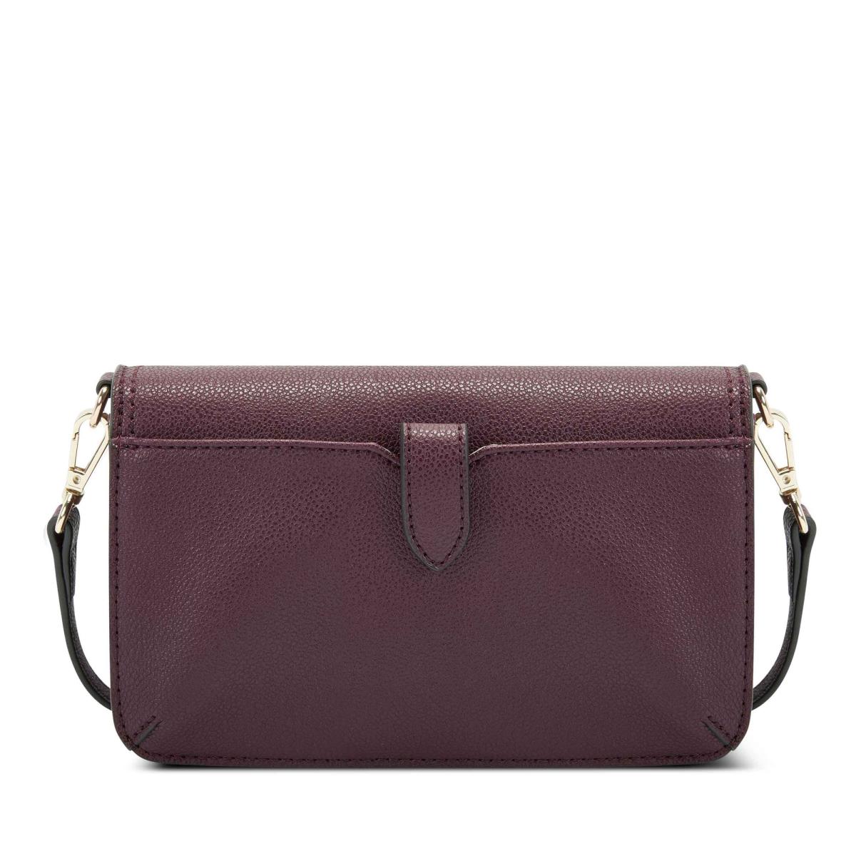 Nine West Lawson Wallet On A String Crossbody Väska Dam Vinröda | 7238QHZGJ