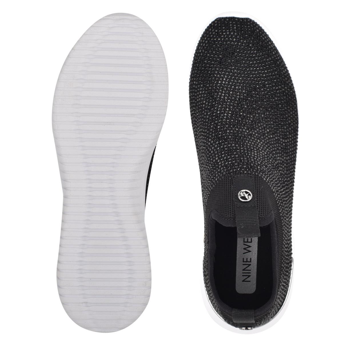 Nine West Miya Slip On Sneakers Dam Svarta | 4526LBWQH