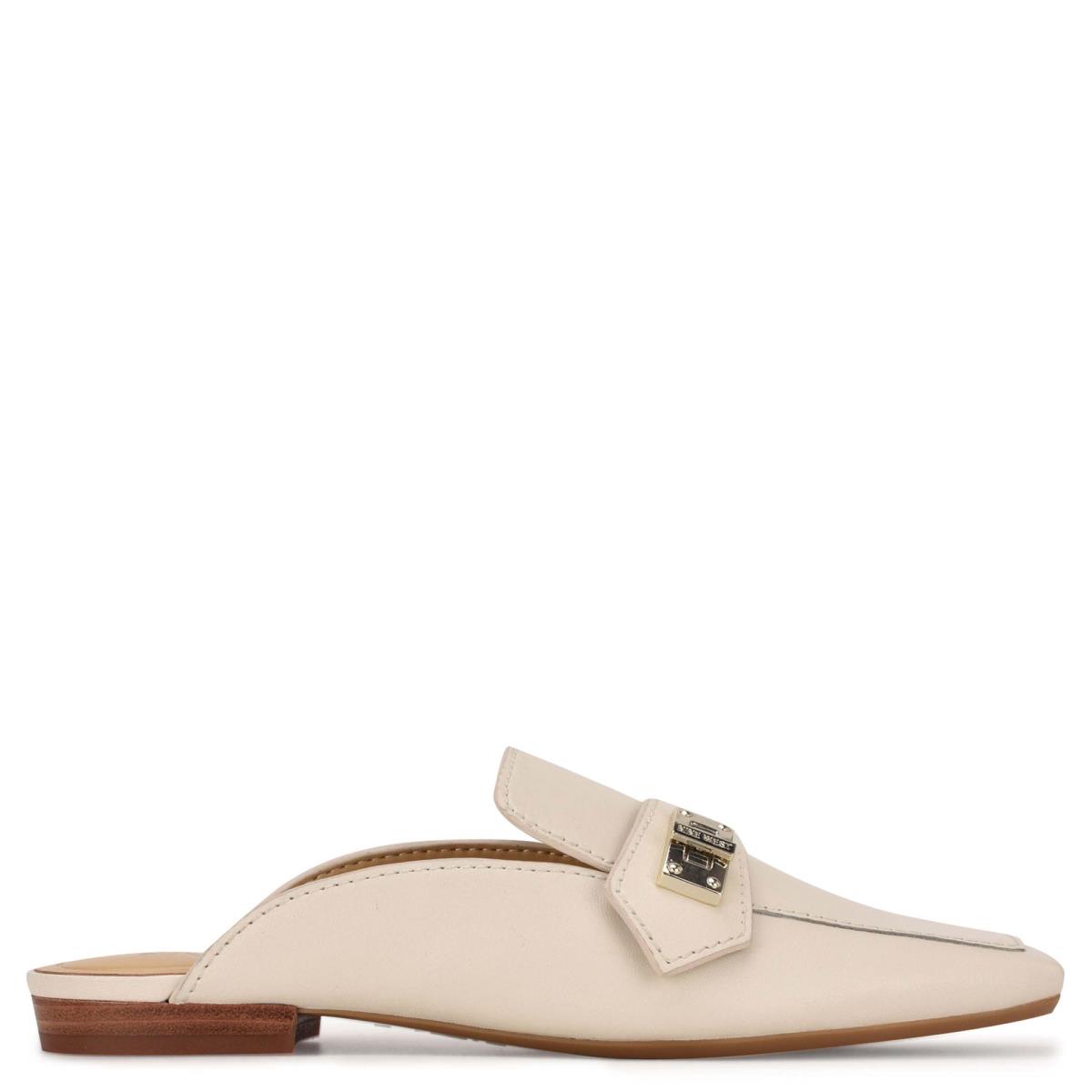 Nine West Neat 9x9 Loafer Mules Skor Dam Grädde | 0693TPIKO