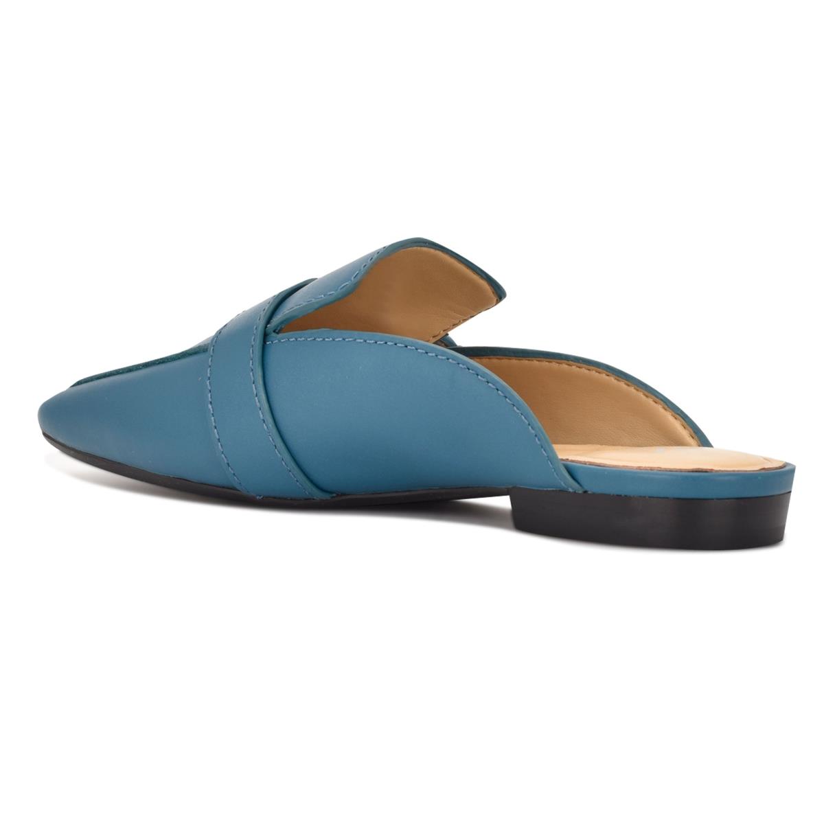 Nine West Neat 9x9 Loafer Mules Skor Dam Turkos | 9024ZXRHC