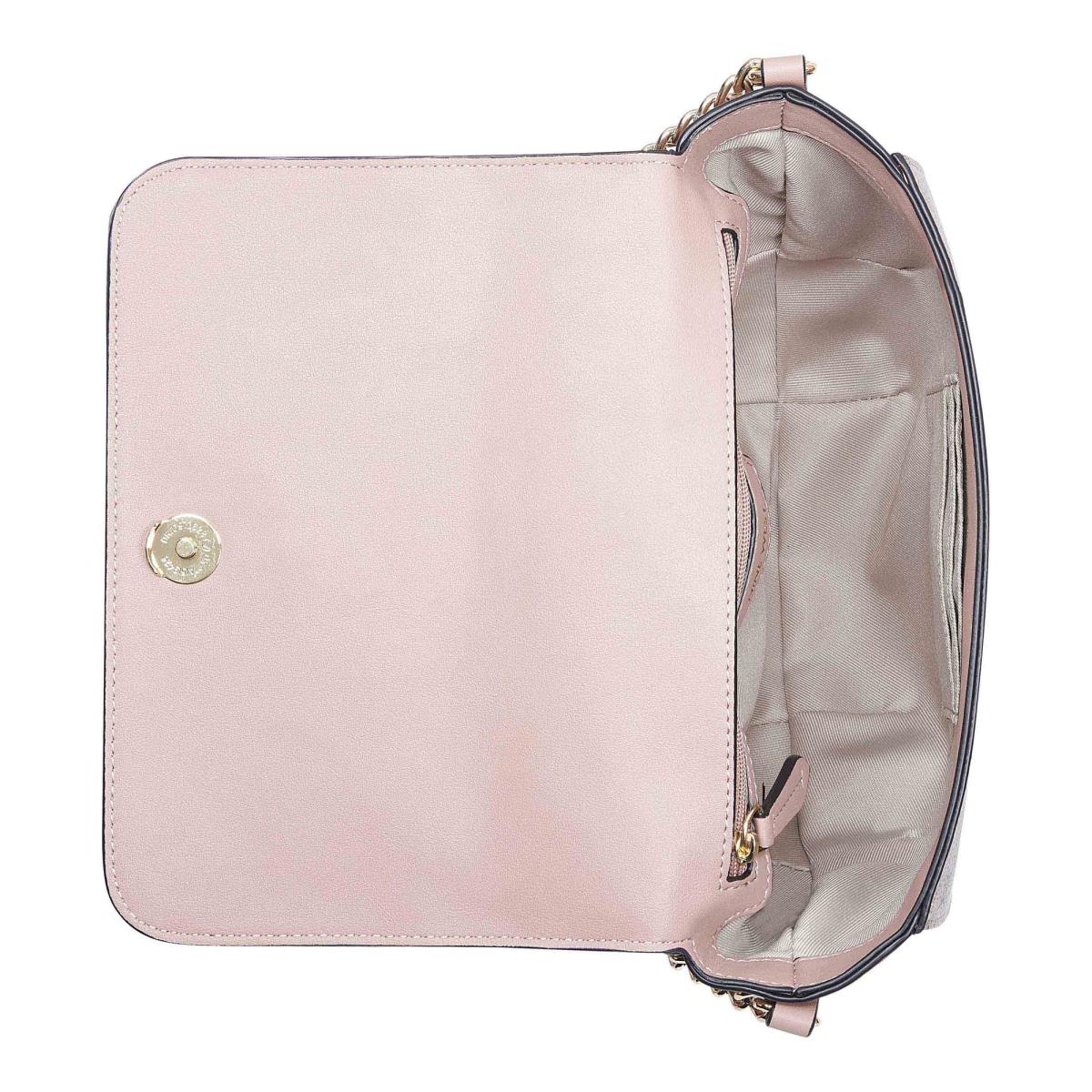 Nine West Nemi Top Handle Flap Crossbody Väska Dam Rosa Vita | 6318AVDNQ