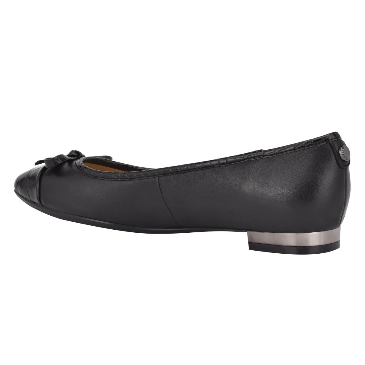 Nine West Olly 9x9 Ballet Flats Dam Svarta | 5928BAWDF