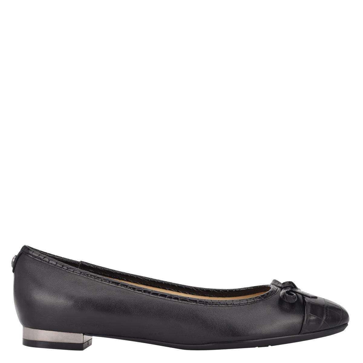 Nine West Olly 9x9 Ballet Flats Dam Svarta | 5928BAWDF