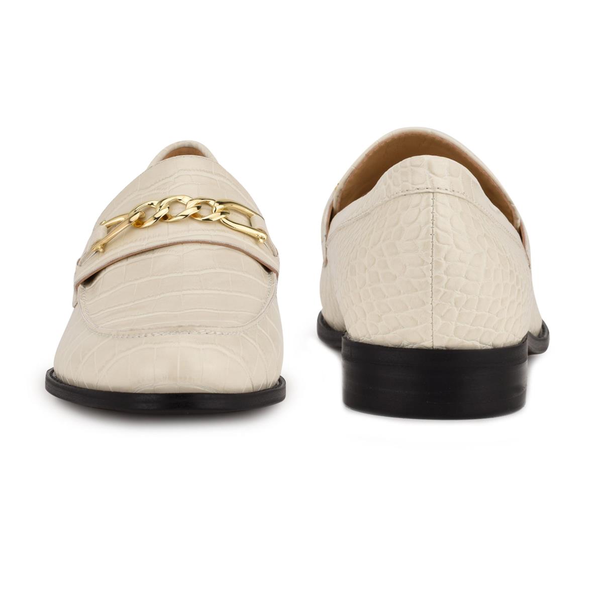 Nine West Onlyou Slip-On Loafers Dam Beige | 8421VRBDS