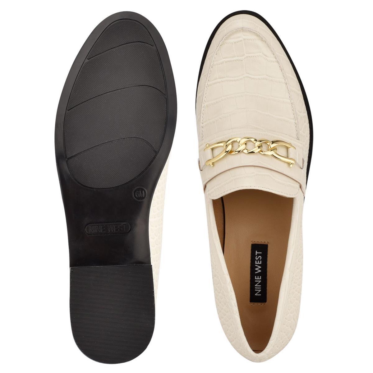 Nine West Onlyou Slip-On Loafers Dam Beige | 8421VRBDS