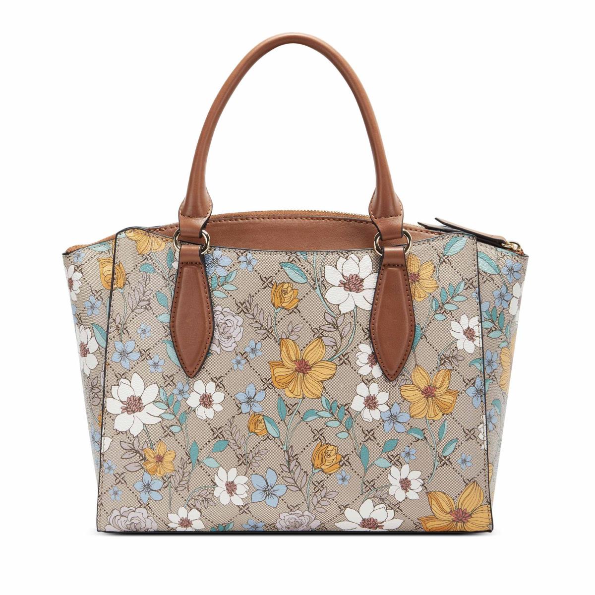 Nine West Paisley Jet Set Satchel Väska Dam Blommiga | 1854SMJHY