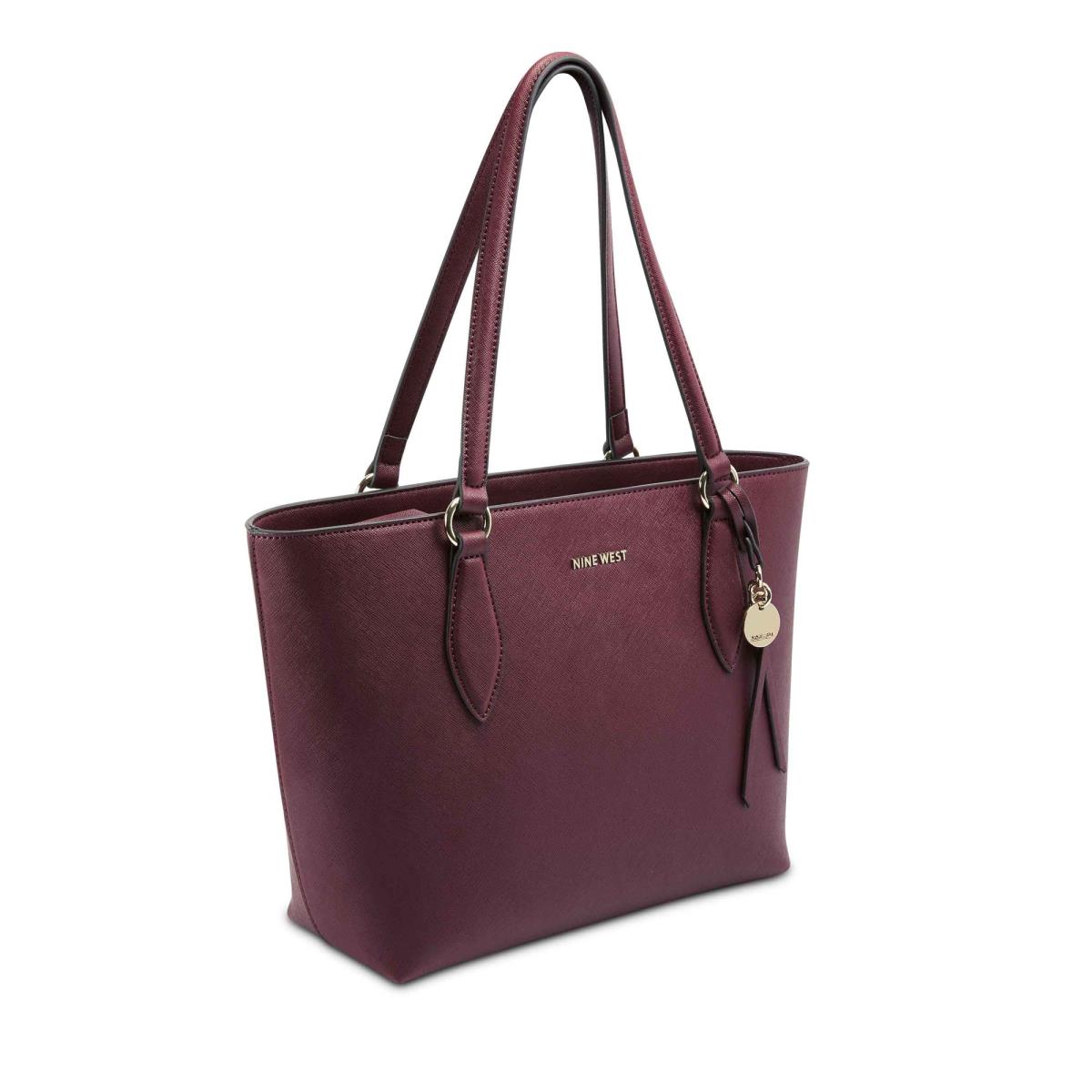 Nine West Paisley Small Tote Toteväska Dam Vinröda | 2968LACBH