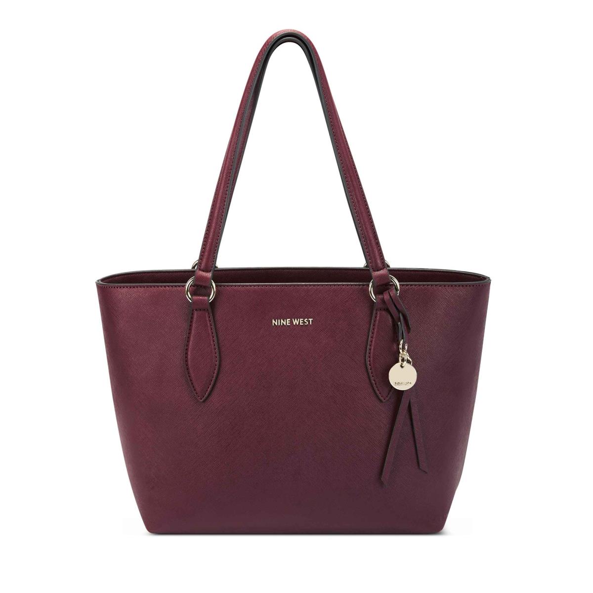 Nine West Paisley Small Tote Toteväska Dam Vinröda | 2968LACBH