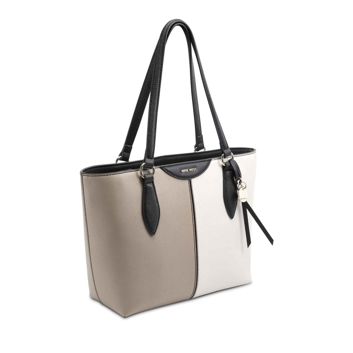 Nine West Paisley Small Tote Toteväska Dam Vita Grå | 9581EMQTH