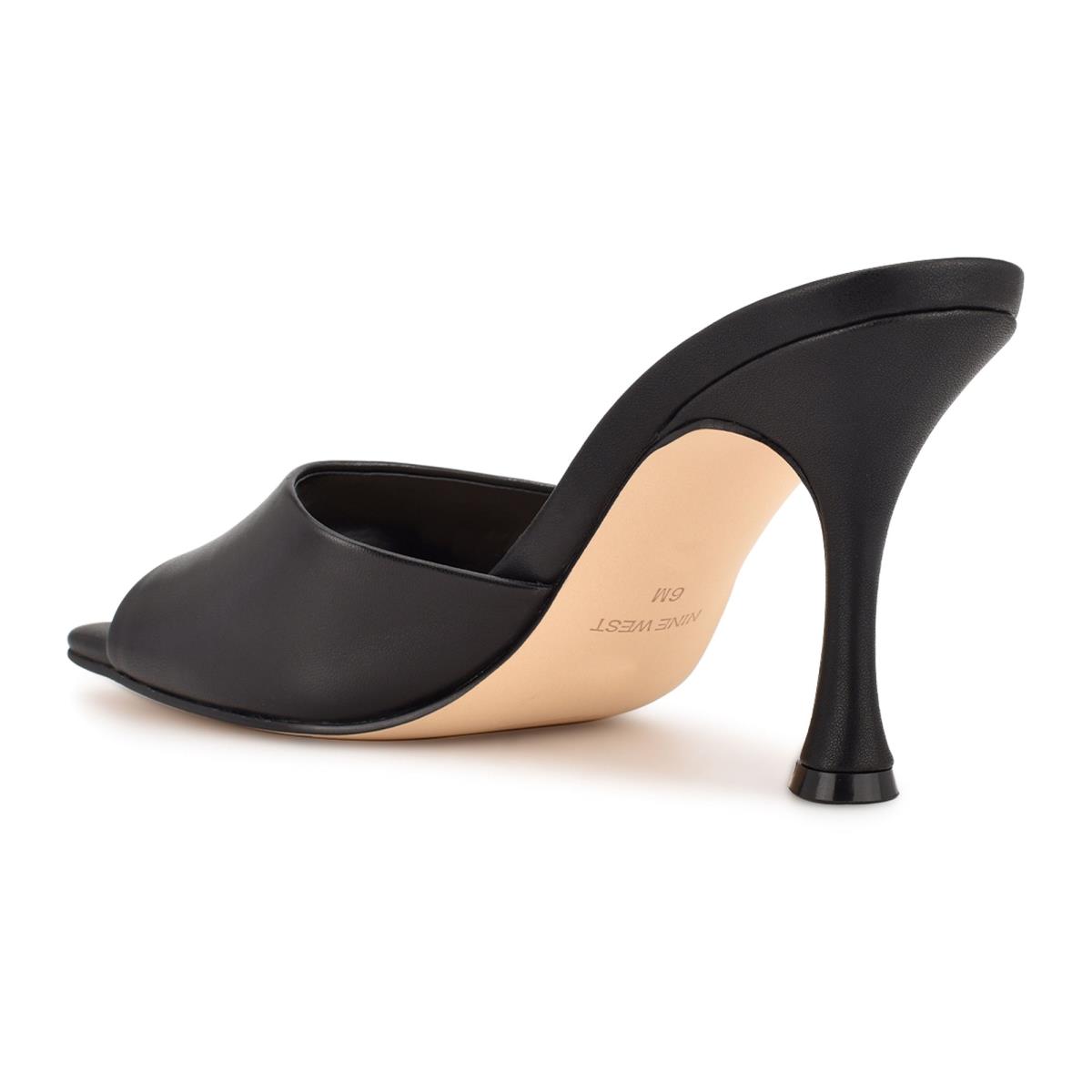 Nine West Perfact Klackar Slidesandaler Dam Svarta | 9147ZBNSE