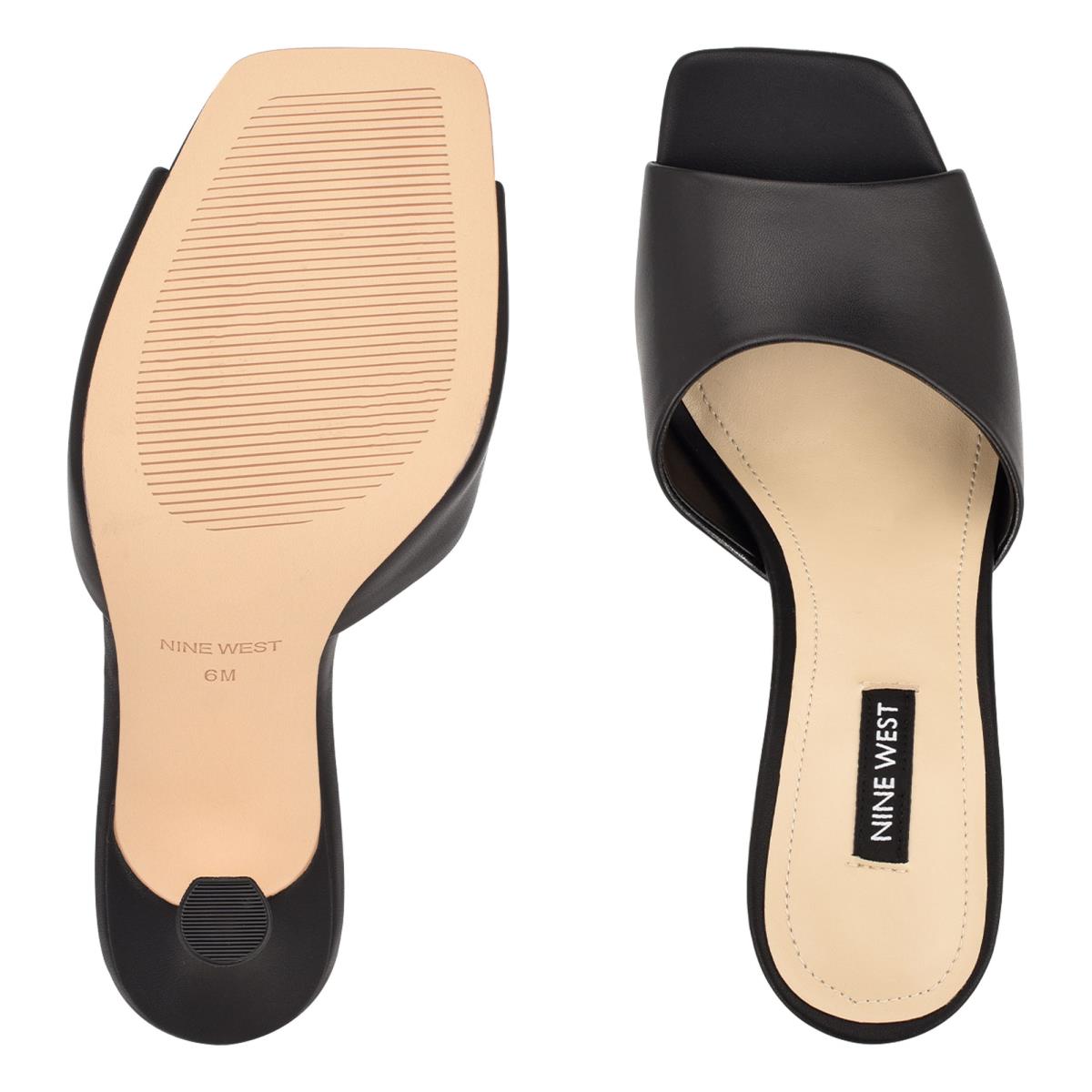 Nine West Perfact Klackar Slidesandaler Dam Svarta | 9147ZBNSE