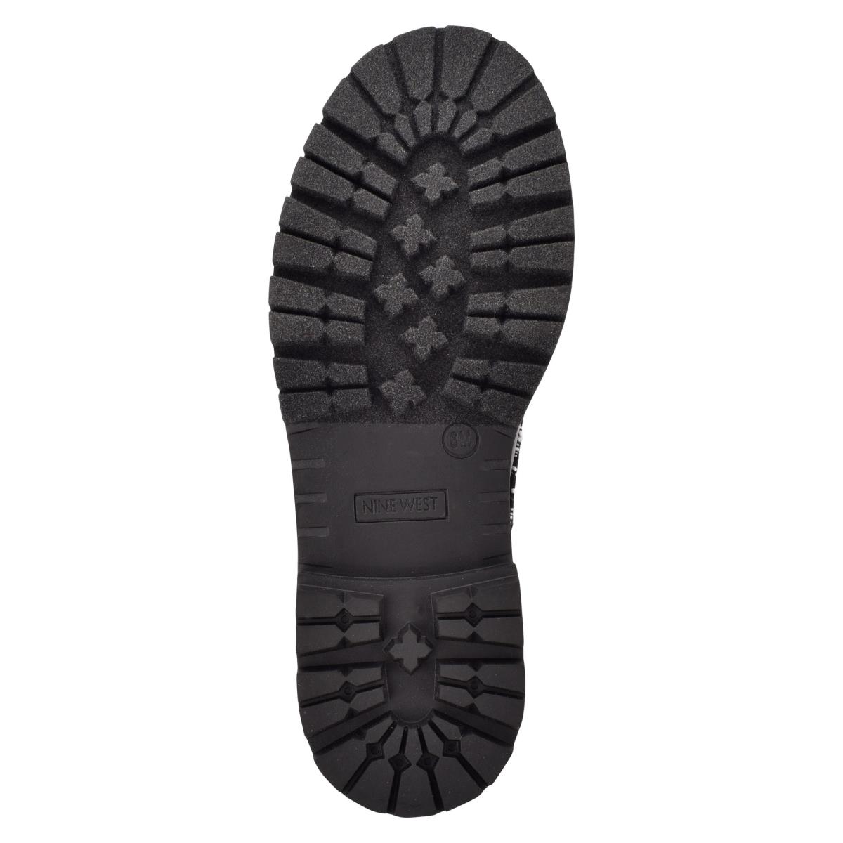 Nine West Pike Combat Lug Sole Kängor Dam Svarta | 3698LXBZC