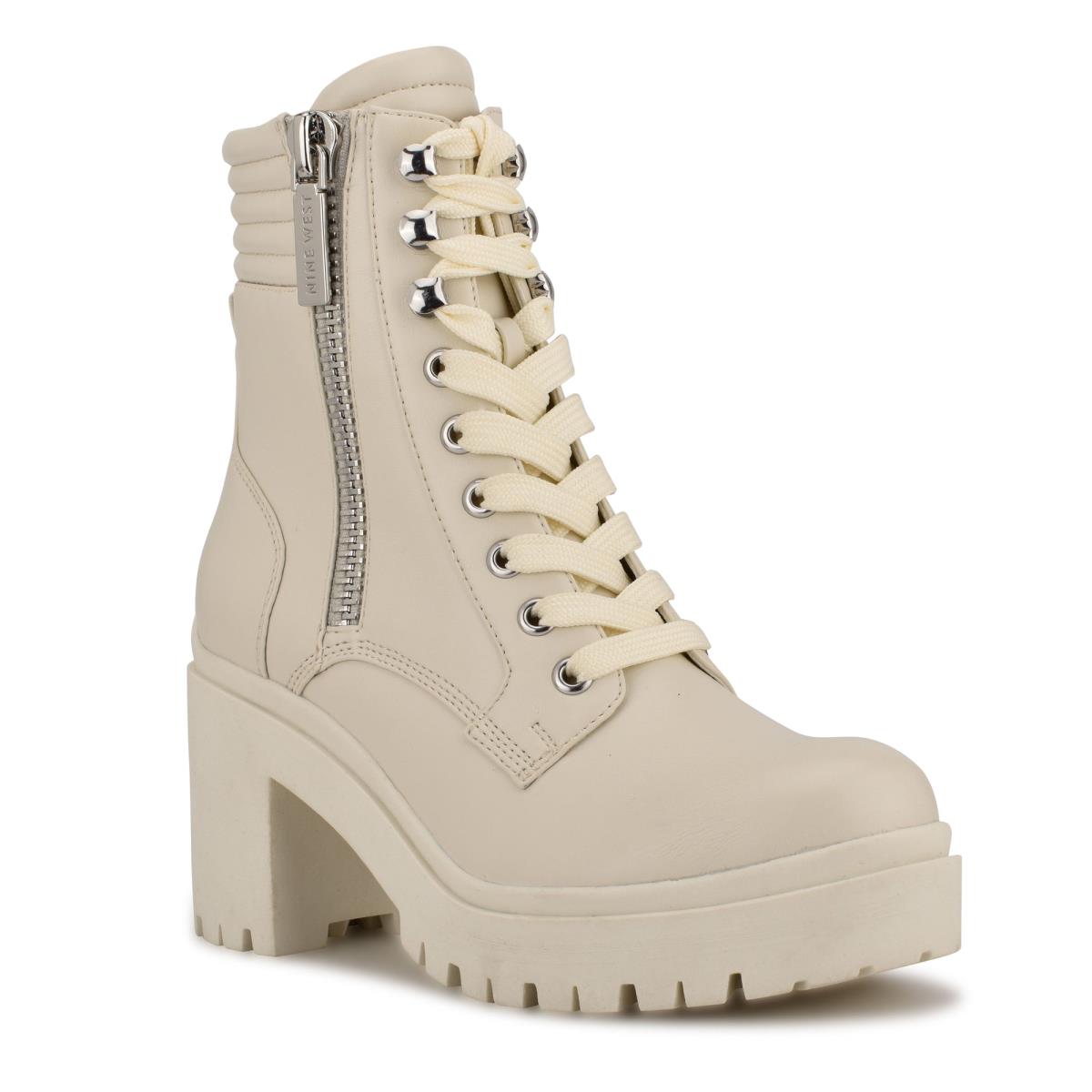 Nine West Quiz Klackar Kängor Dam Beige | 3725QYZFO