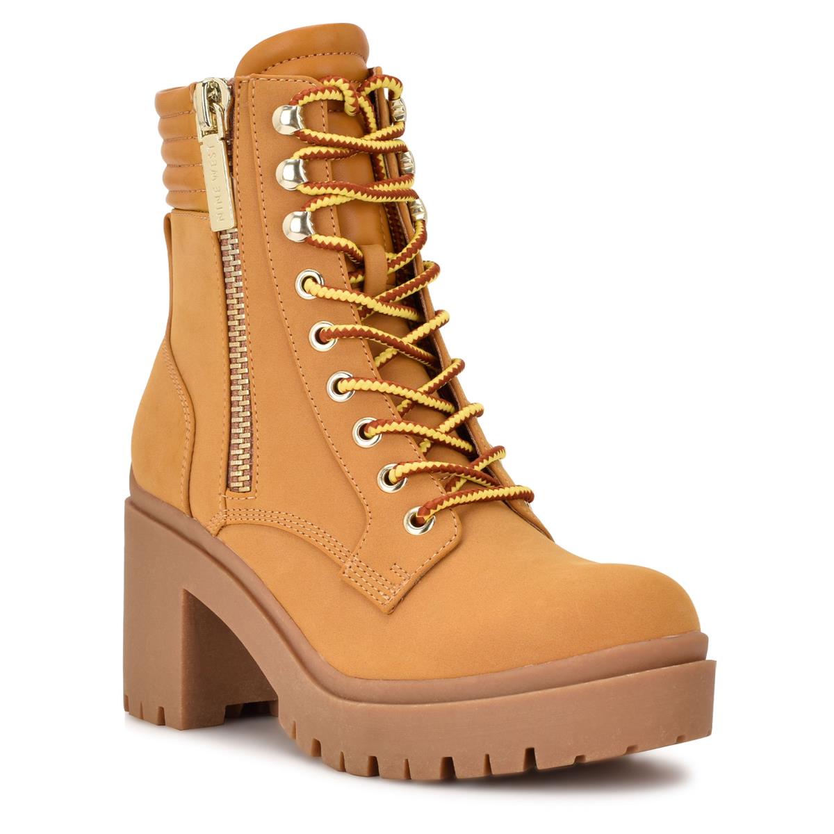 Nine West Quiz Klackar Kängor Dam Beige | 8450VKISB