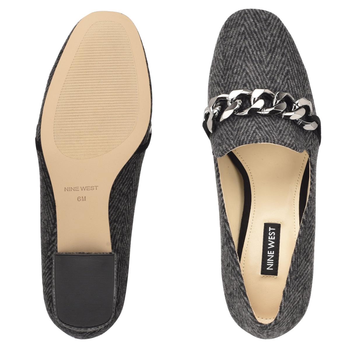 Nine West Remal Klackar Loafers Dam Grå | 6094CEALX