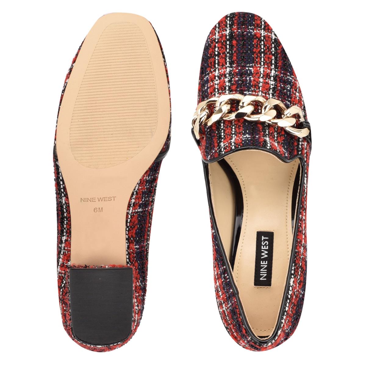 Nine West Remal Klackar Loafers Dam Röda | 1503THSEP