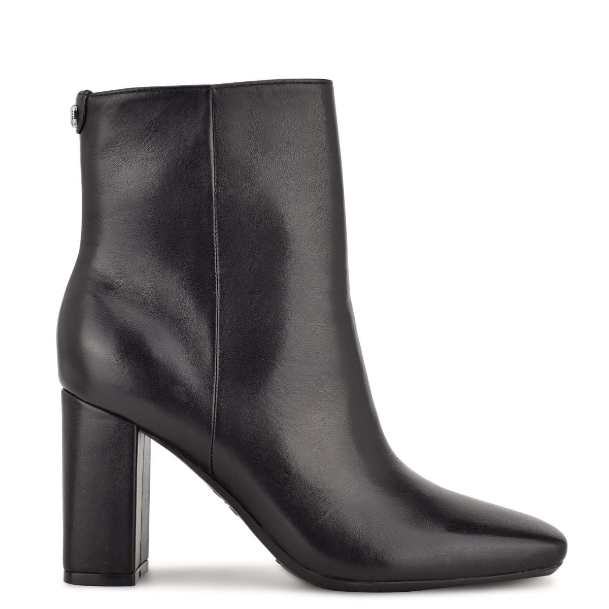 Nine West Sardo 9x9 Klackar Kängor Dam Svarta | 7649LNOEB