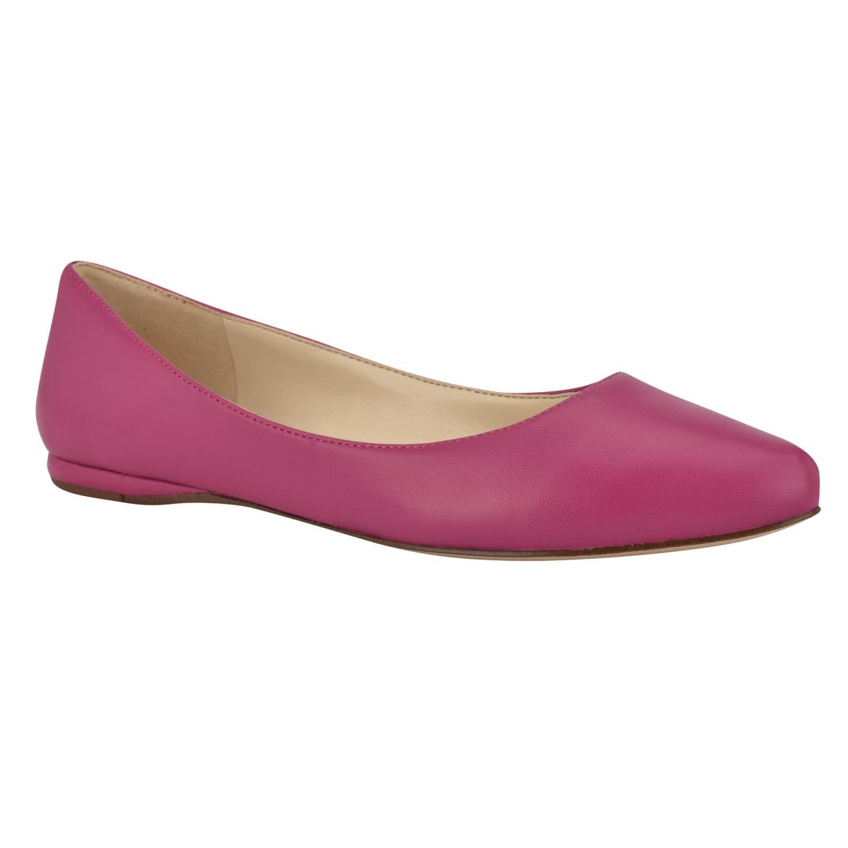 Nine West Speakup Almond Tå Ballerina Dam Rosa | 0512YAVRW