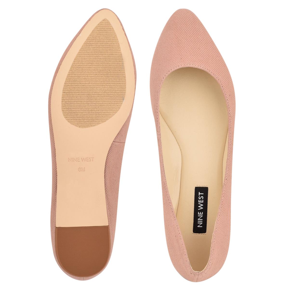 Nine West Speakup Almond Tå Ballerina Dam Rosa | 3214CWRJA