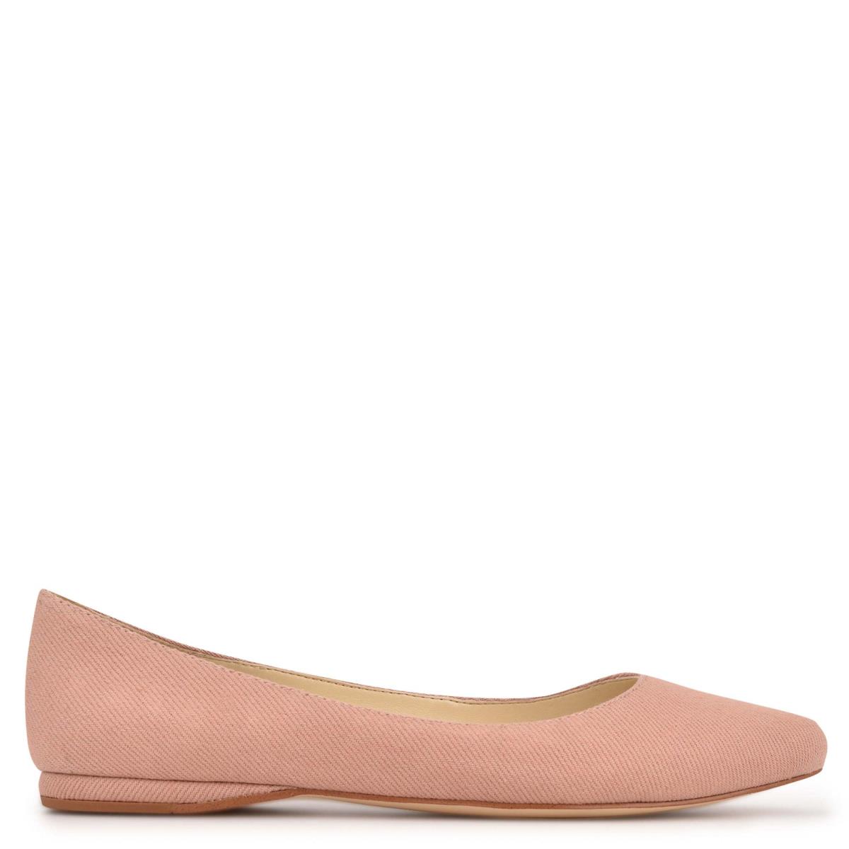 Nine West Speakup Almond Tå Ballerina Dam Rosa | 3214CWRJA