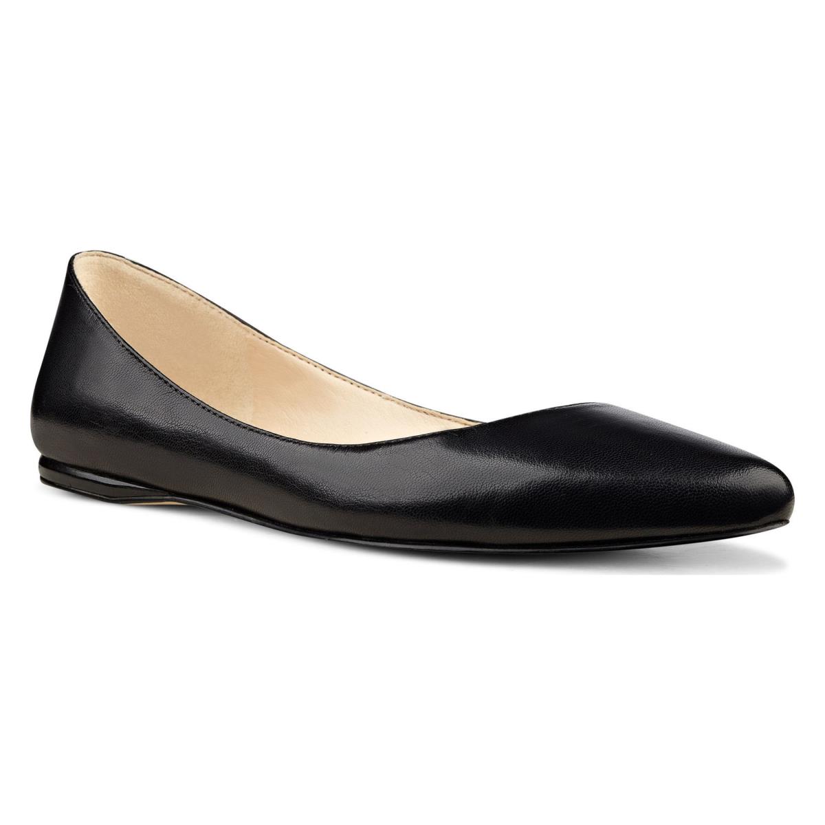 Nine West Speakup Almond Tå Flats Dam Blå | 2746XJOKN