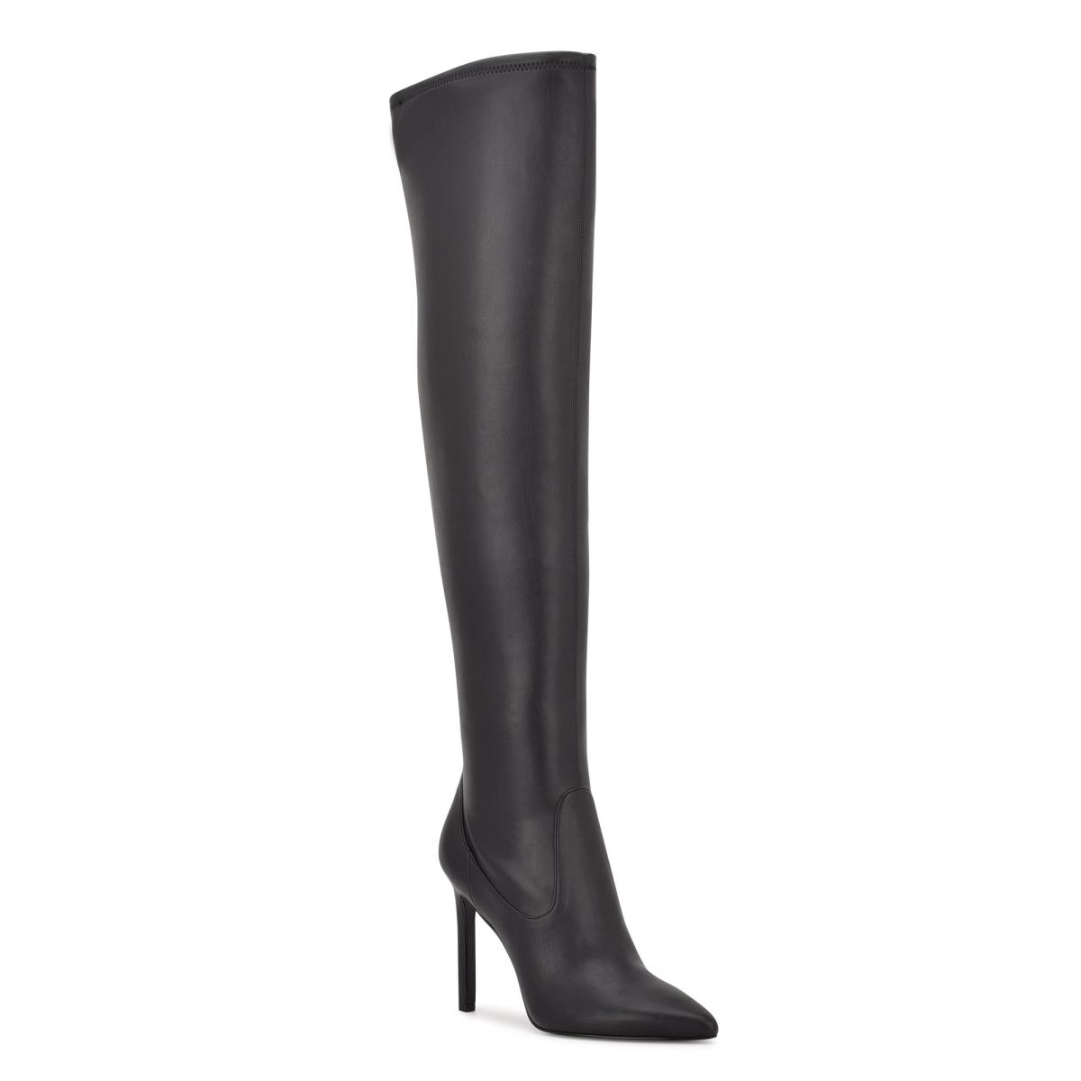 Nine West Tacy Over The Knee Stövlar Dam Svarta | 4287NMWRT