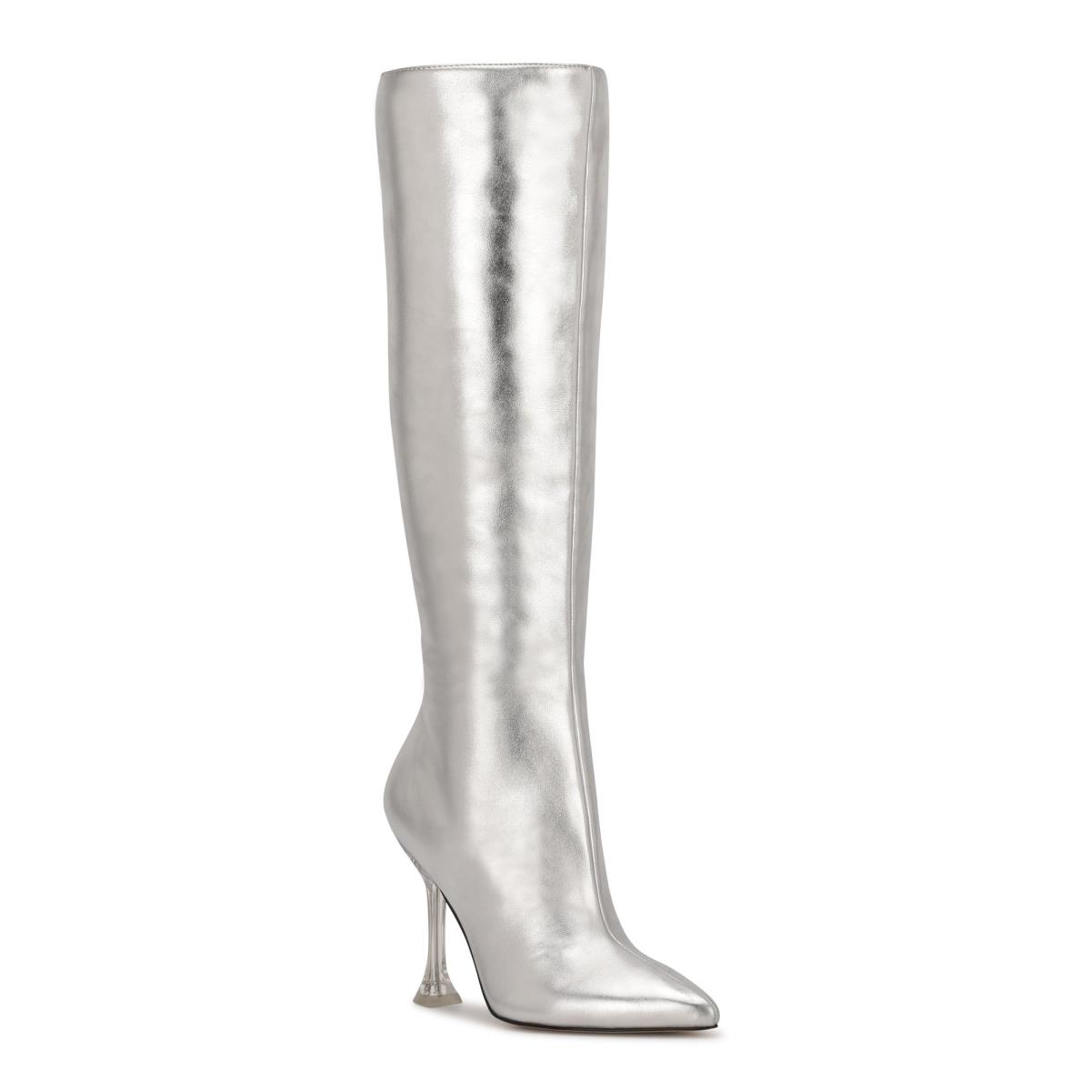 Nine West Talya Klänning Tövlar Dam Silver | 6584HPCAB