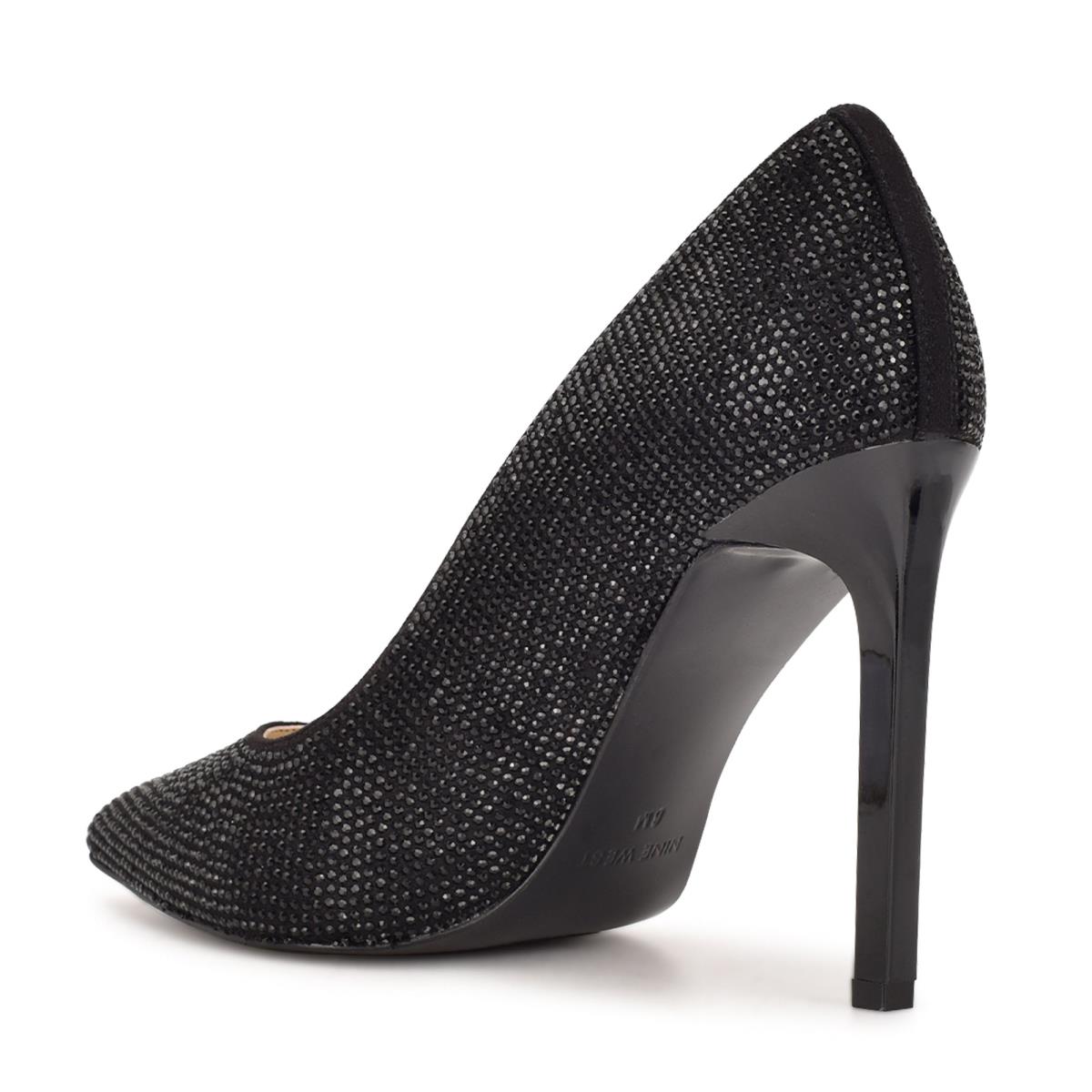 Nine West Tatiah Klänning Pumps Dam Svarta | 9081VZPMQ